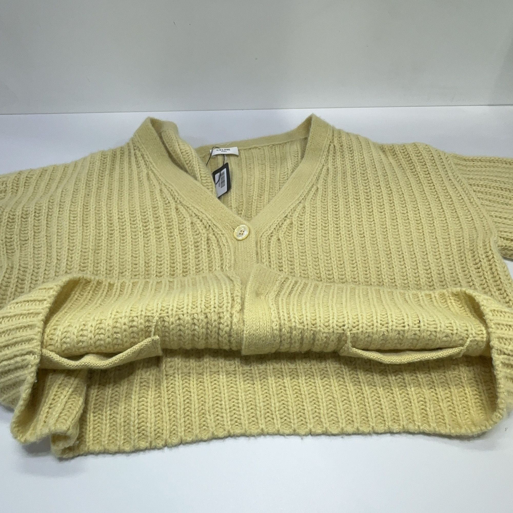 Celine Celine Ribbed Cashmere Cardigan Size S Size S / US 4 / IT 40 - 7 Thumbnail
