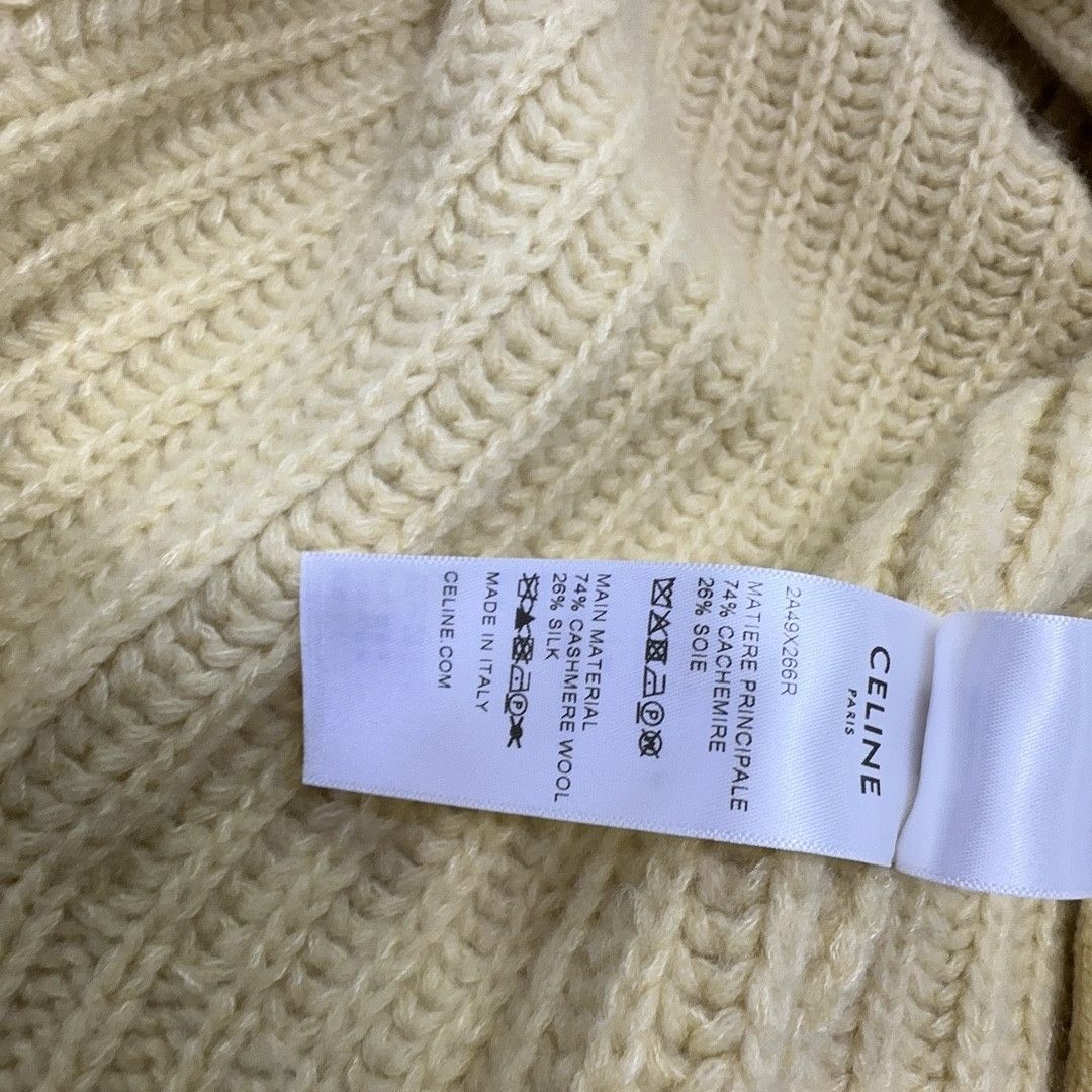 Celine Celine Ribbed Cashmere Cardigan Size S Size S / US 4 / IT 40 - 4 Thumbnail