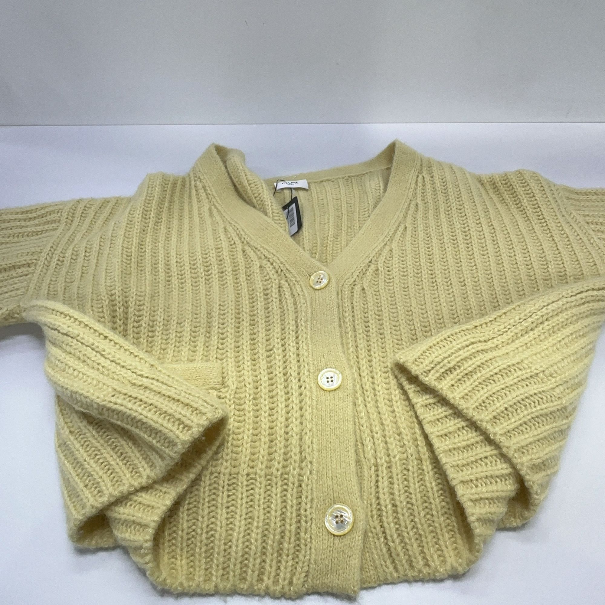 Celine Celine Ribbed Cashmere Cardigan Size S Size S / US 4 / IT 40 - 8 Thumbnail