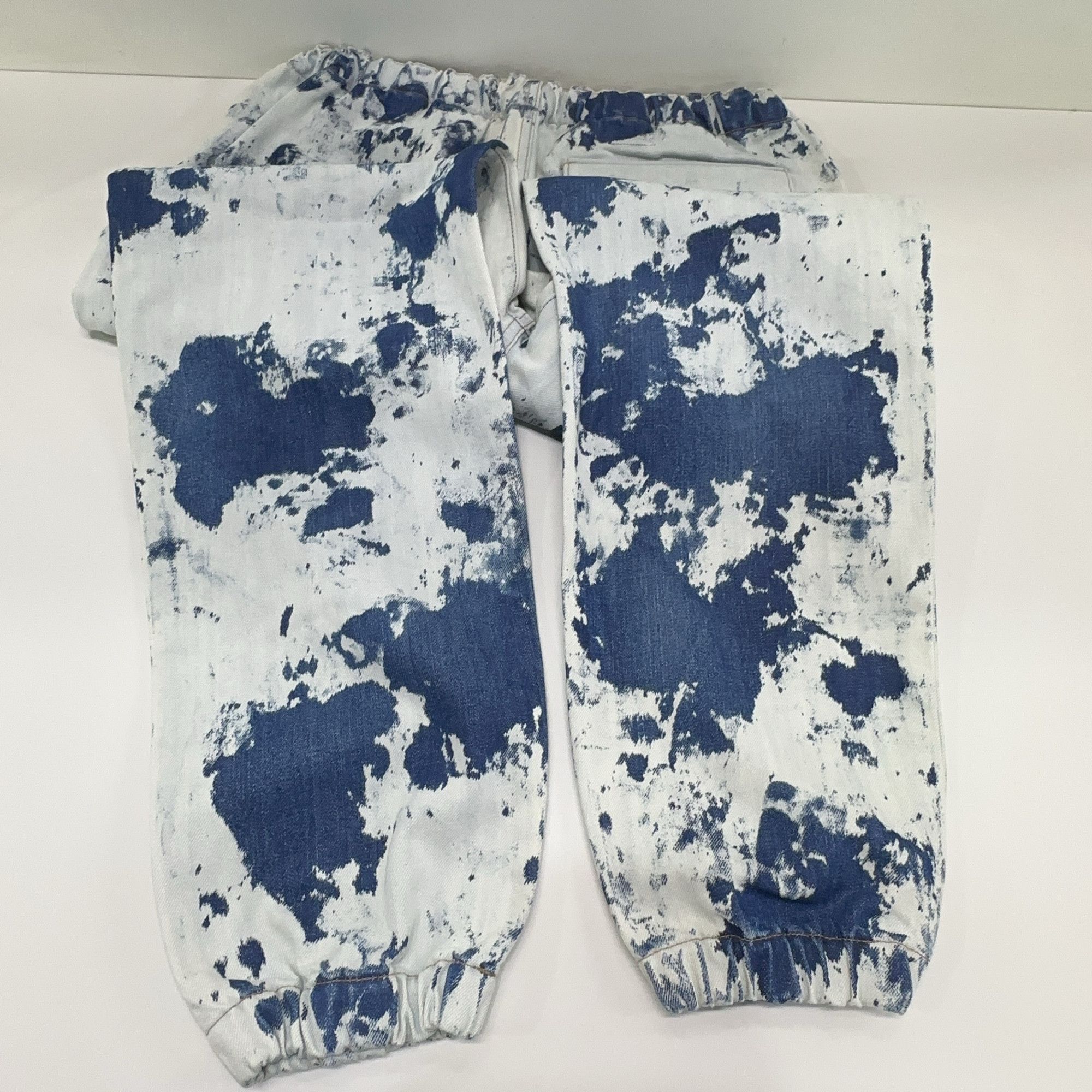 Celine CELINE Tie-Dye Denim Joggers Size 28 Size US 28 / EU 44 - 10 Thumbnail