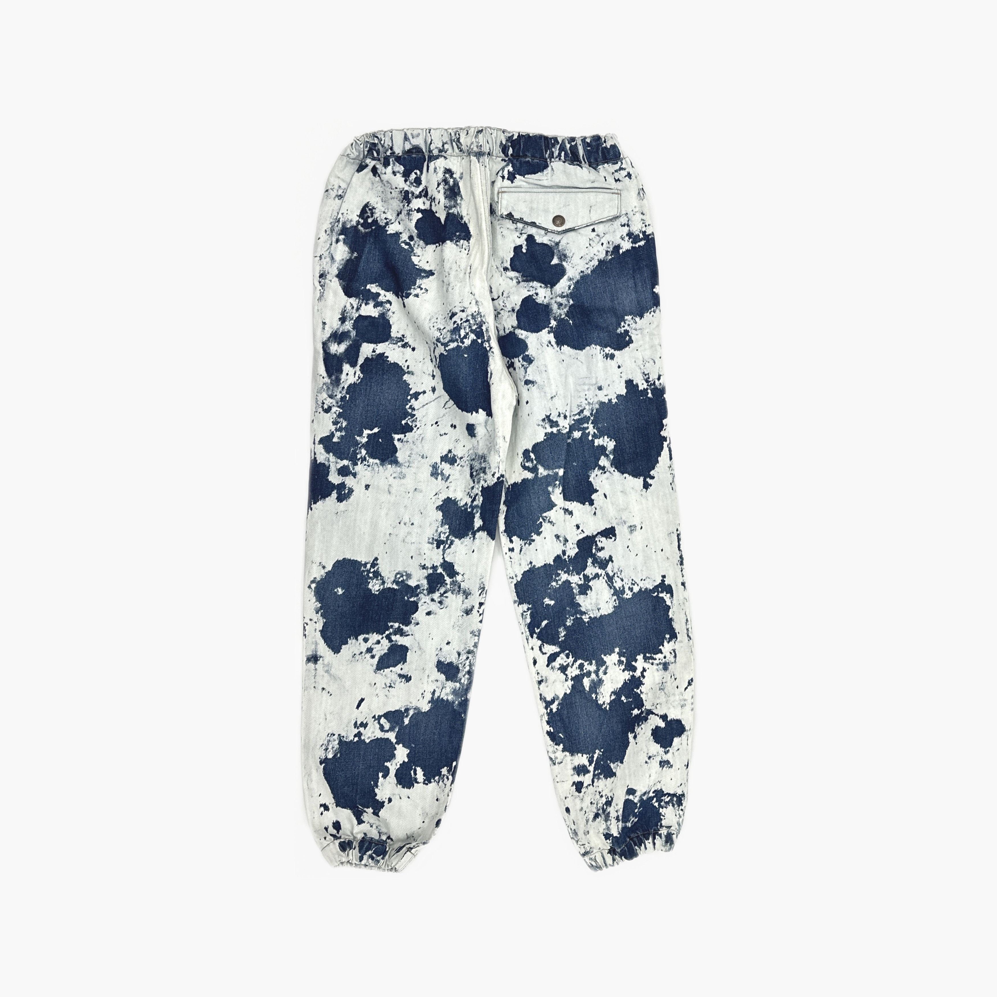 Celine CELINE Tie-Dye Denim Joggers Size 28 Size US 28 / EU 44 - 2 Thumbnail