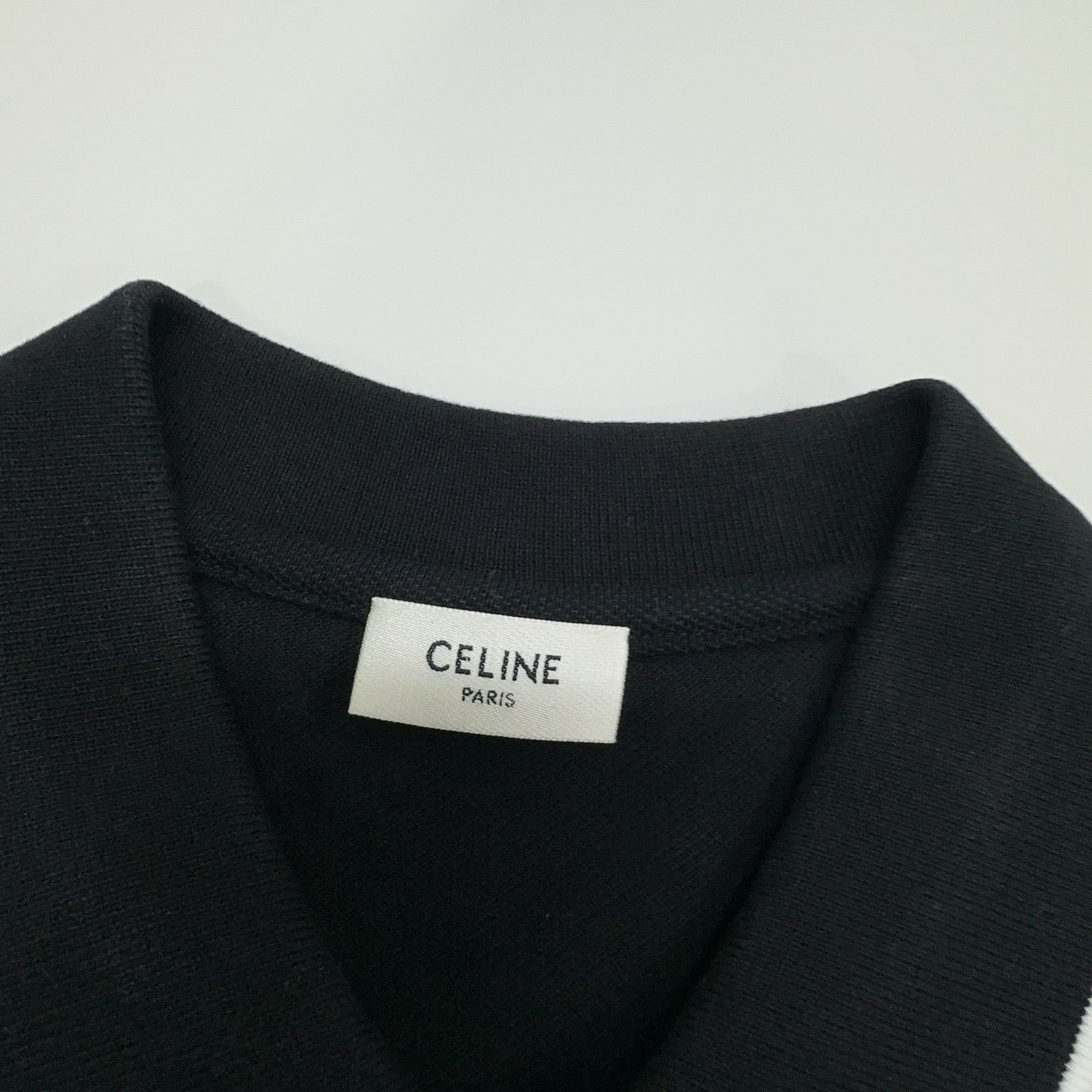 Celine CELINE Logo Embroidery Polo Shirt Size S Size US S / EU 44-46 / 1 - 4 Thumbnail