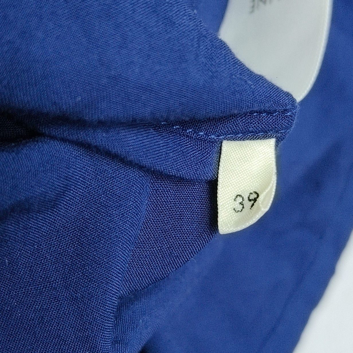 Celine CELINE Script Logo Viscose Short Sleeve Shirt Size 39 Size US M / EU 48-50 / 2 - 4 Thumbnail