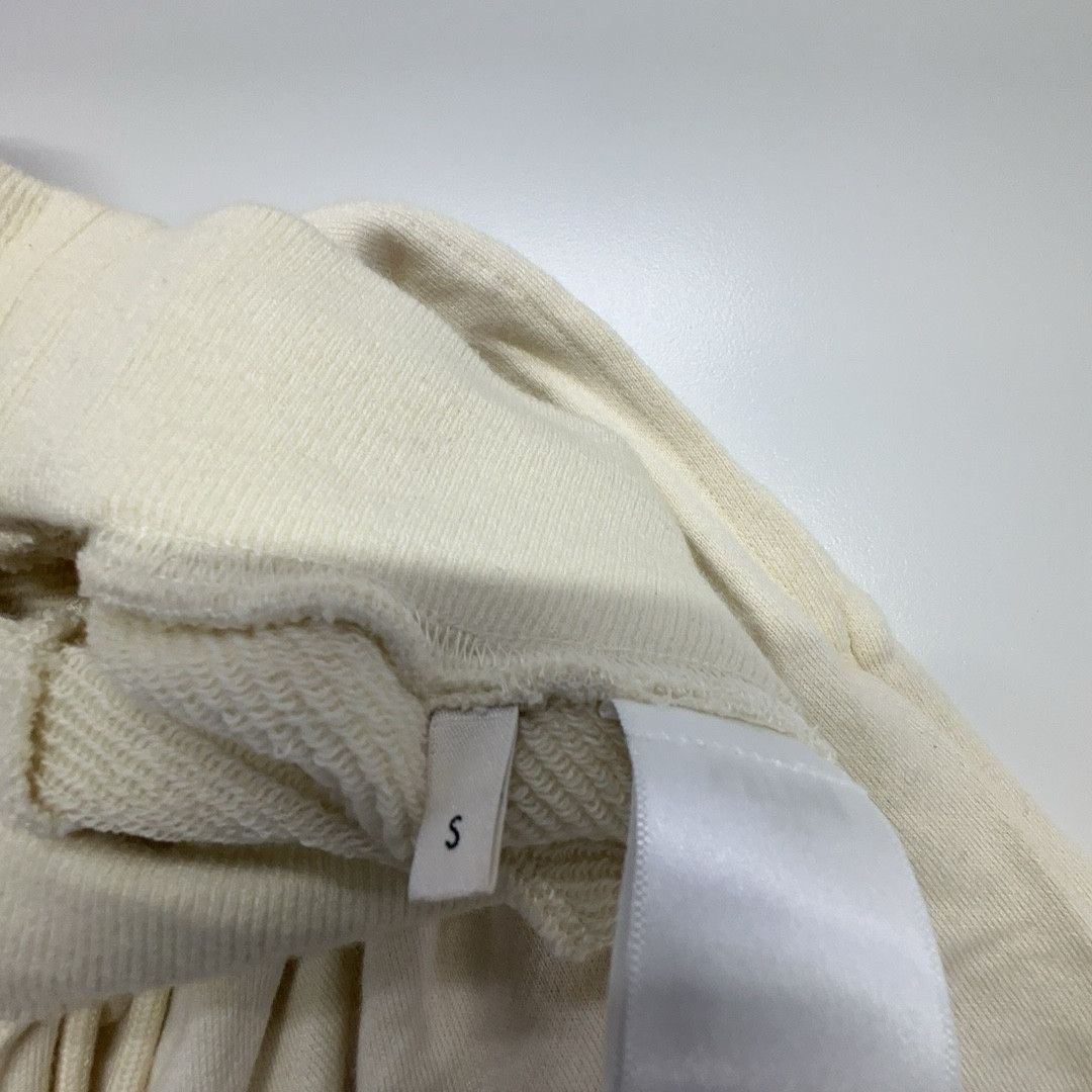 Celine CELINE Logo Ivory Cotton Cashmere Shorts Size S Size 26" / US 2 / IT 38 - 3 Thumbnail