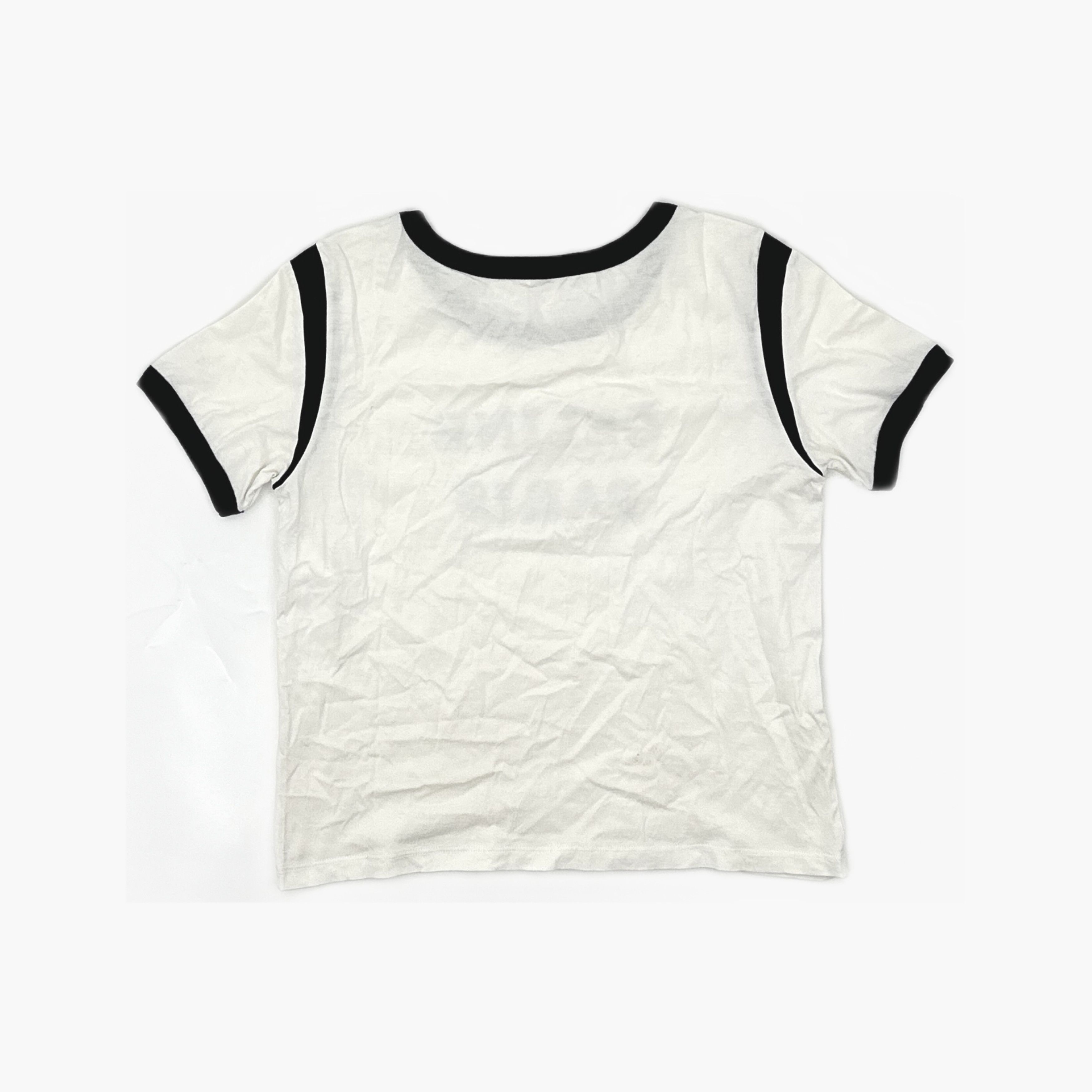 Celine CELINE Paris Logo Ringer T-Shirt Size S Size S / US 4 / IT 40 - 2 Thumbnail