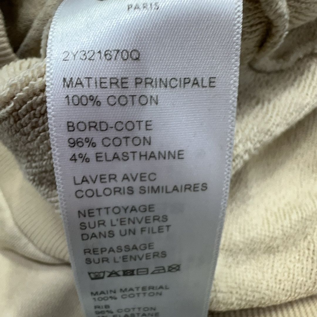 Celine Celine Logo Hoodie Beige Size S Size US S / EU 44-46 / 1 - 5 Thumbnail