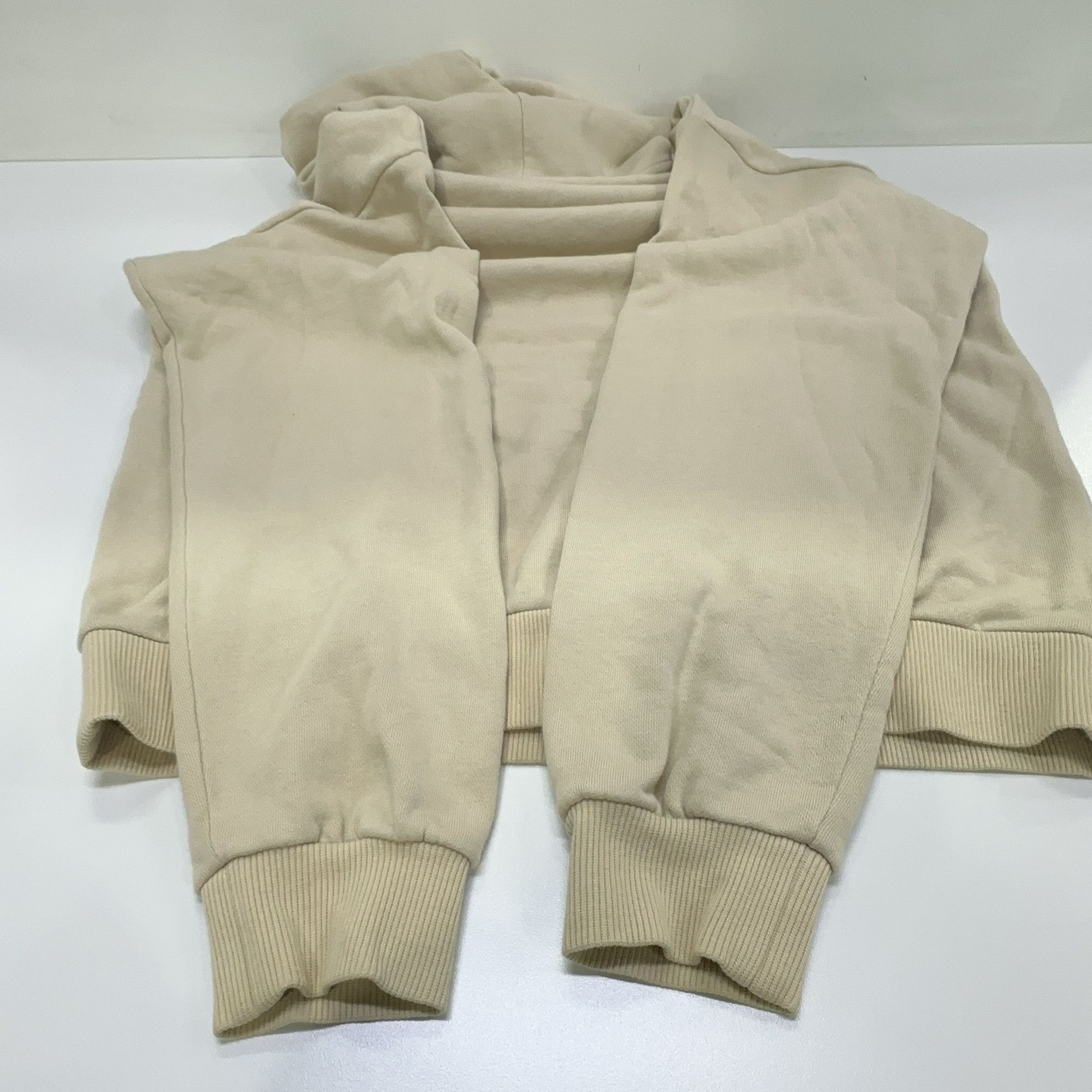 Celine Celine Logo Hoodie Beige Size S Size US S / EU 44-46 / 1 - 18 Thumbnail