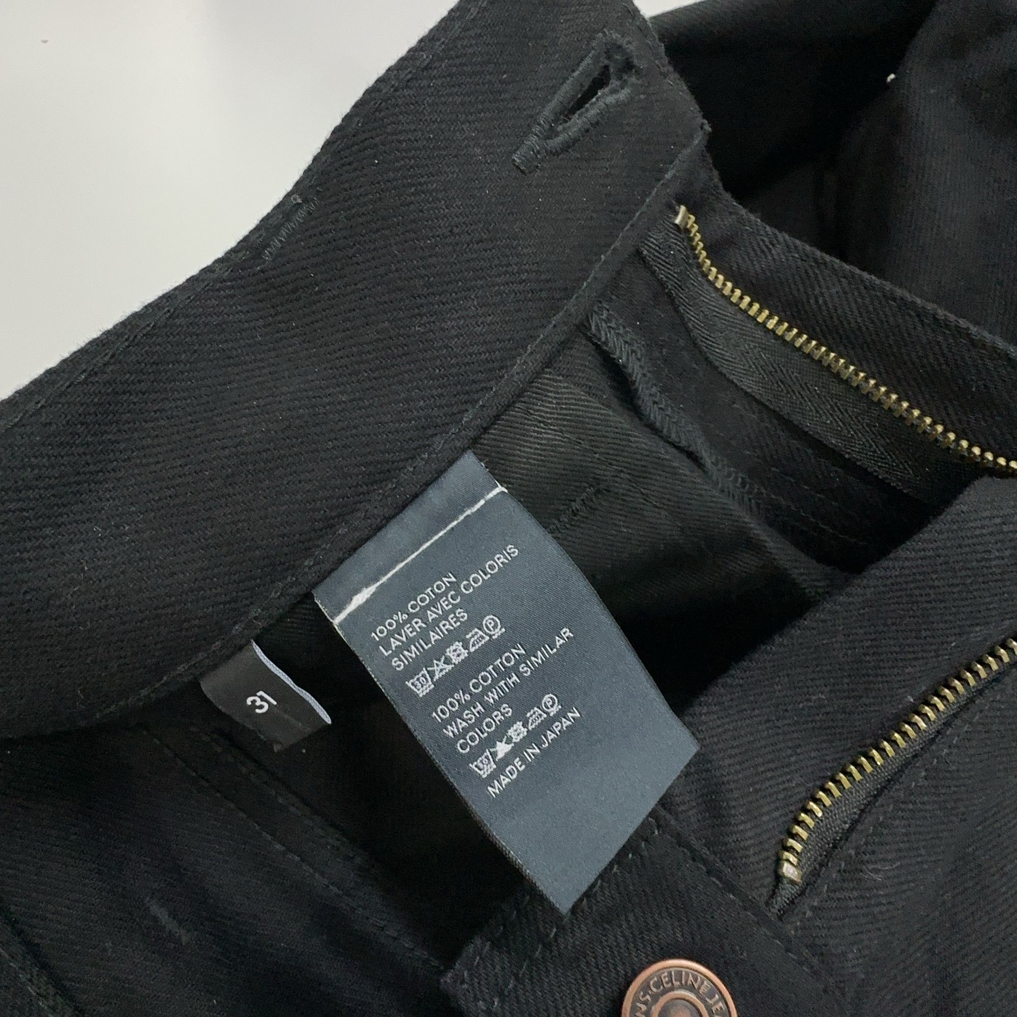 Celine Celine Raw Edge Denim Jeans Size 31 Size US 31 - 4 Thumbnail