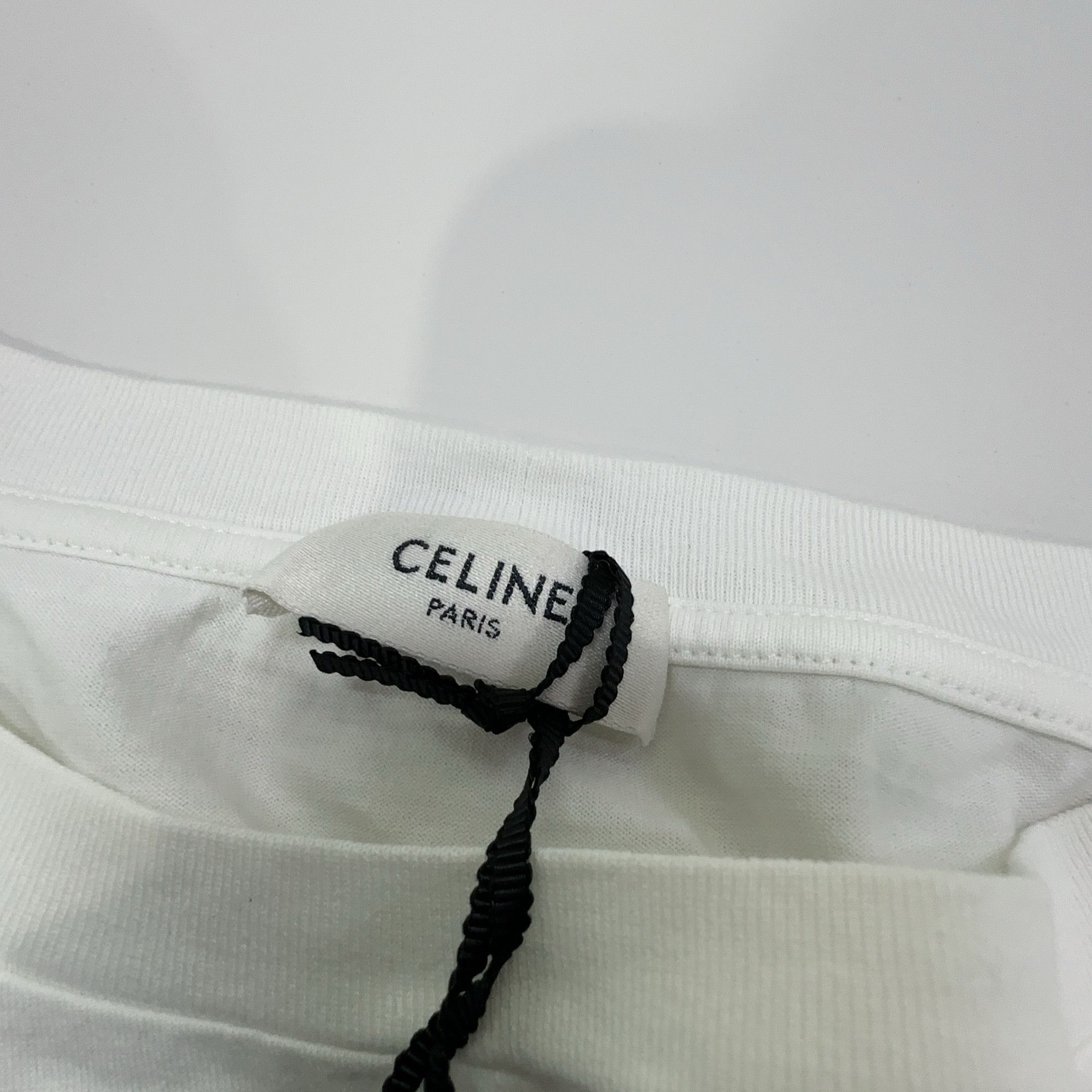 Celine Celine Logo Print Short Sleeve T-Shirt Size S Size S / US 4 / IT 40 - 5 Thumbnail