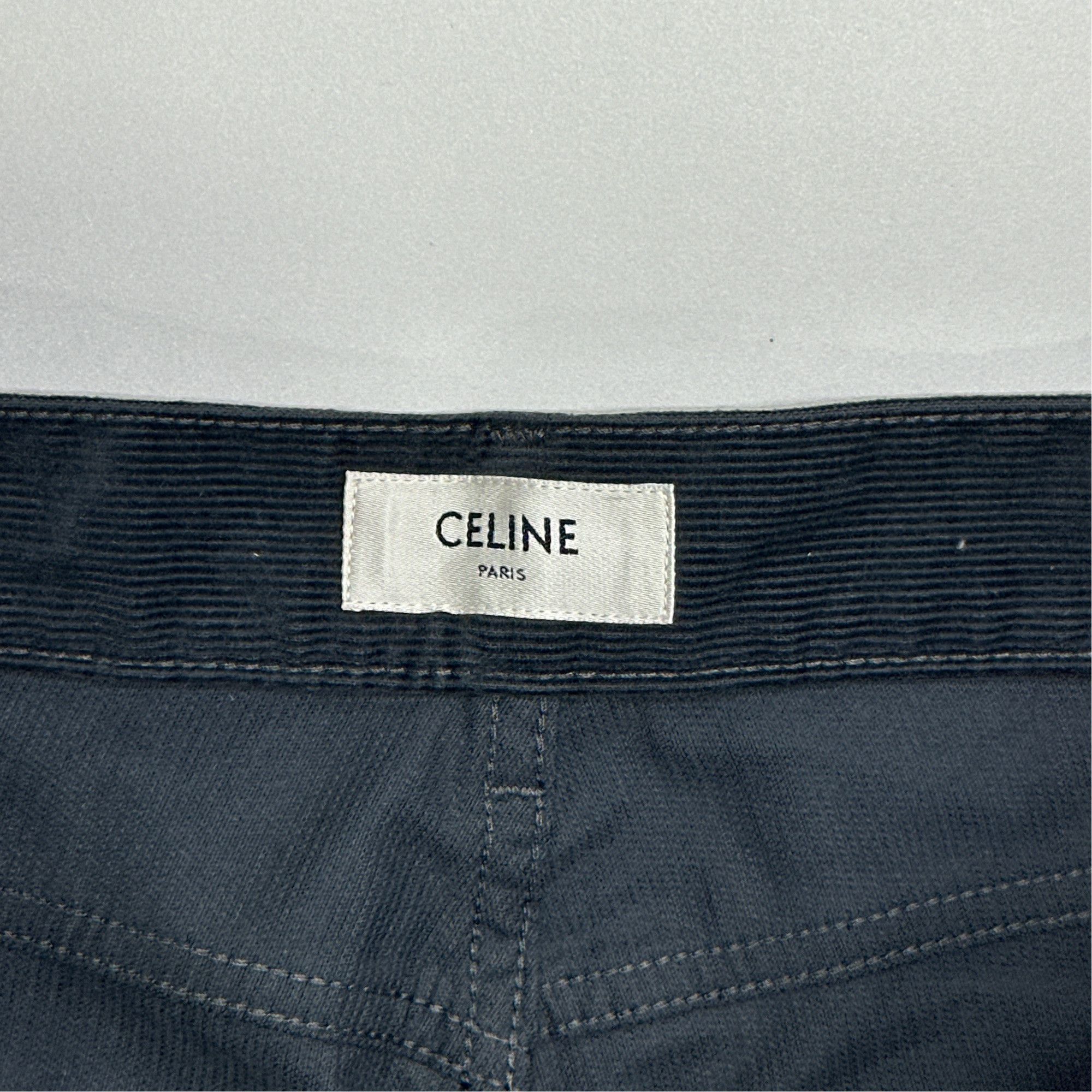 Celine CELINE Cotton Corduroy Pants Size 28 Size 28" / US 6 / IT 42 - 3 Thumbnail