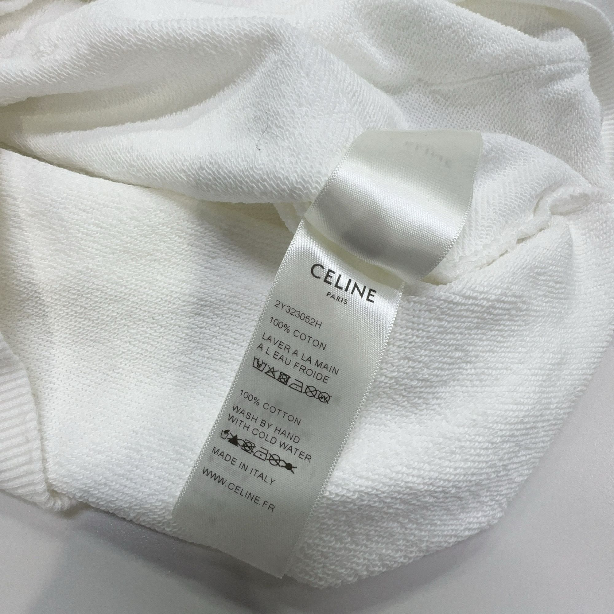 Celine Celine Studded Logo Hoodie Size M Size US M / EU 48-50 / 2 - 3 Thumbnail
