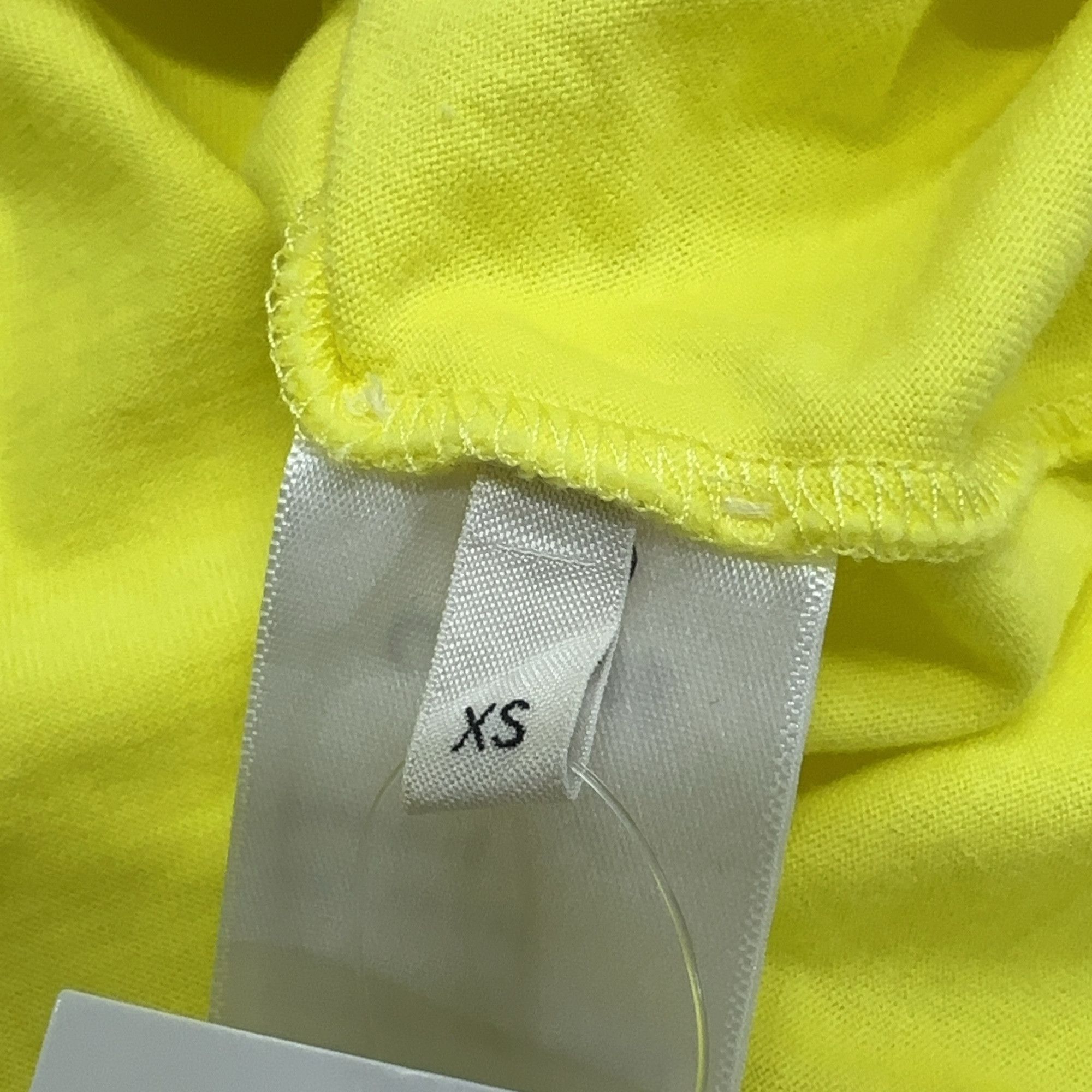Celine Celine Logo T-Shirt Yellow Size XS Size XS / US 0-2 / IT 36-38 - 4 Thumbnail