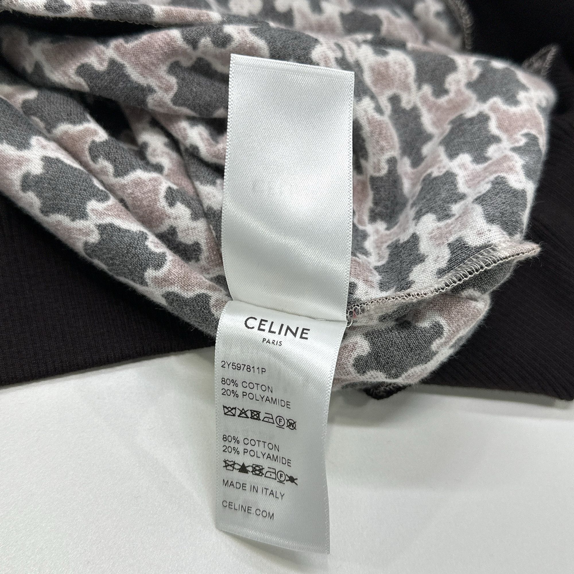 Celine CELINE Velvet Pattern Zip Jacket Size S Size S / US 4 / IT 40 - 4 Thumbnail