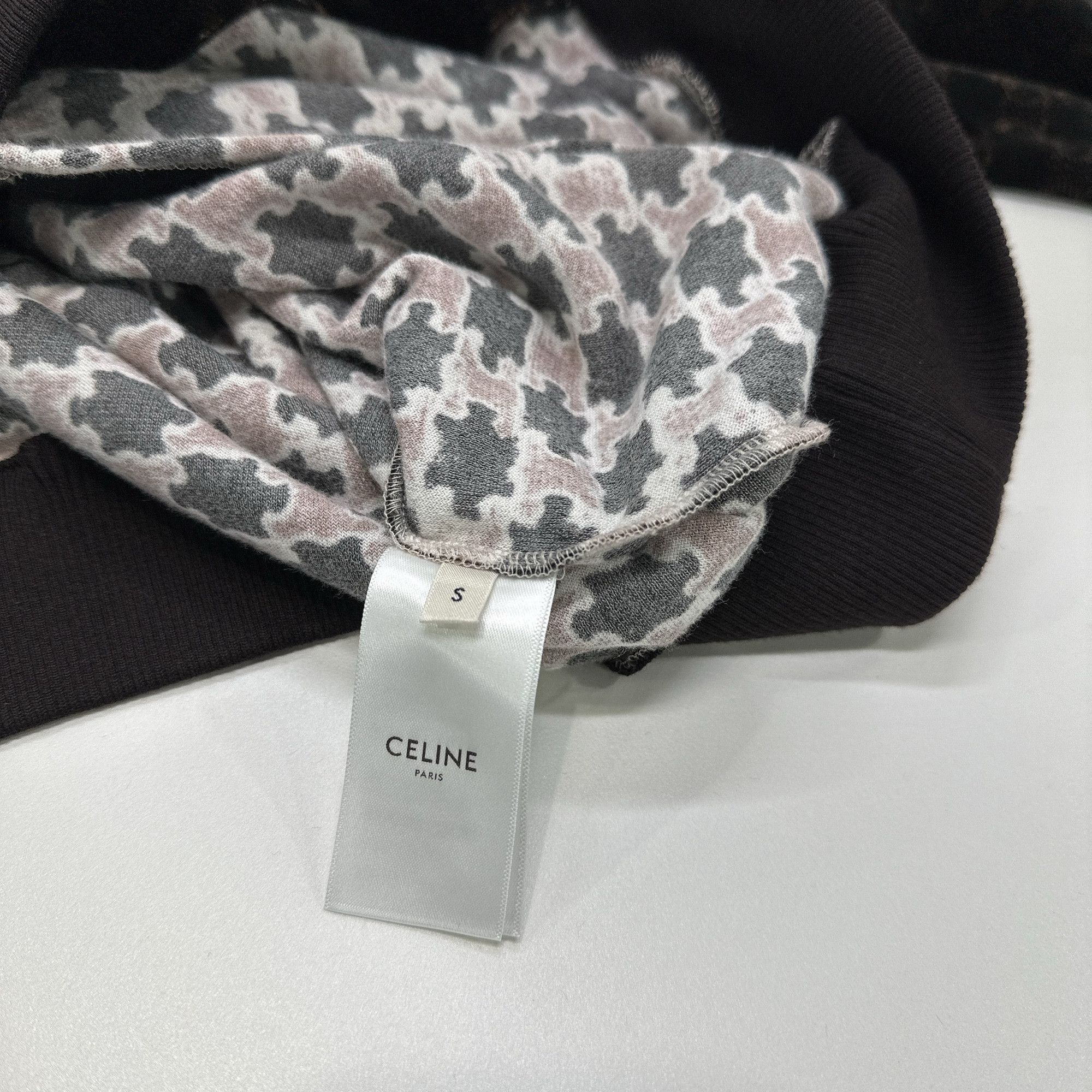 Celine CELINE Velvet Pattern Zip Jacket Size S Size S / US 4 / IT 40 - 3 Thumbnail