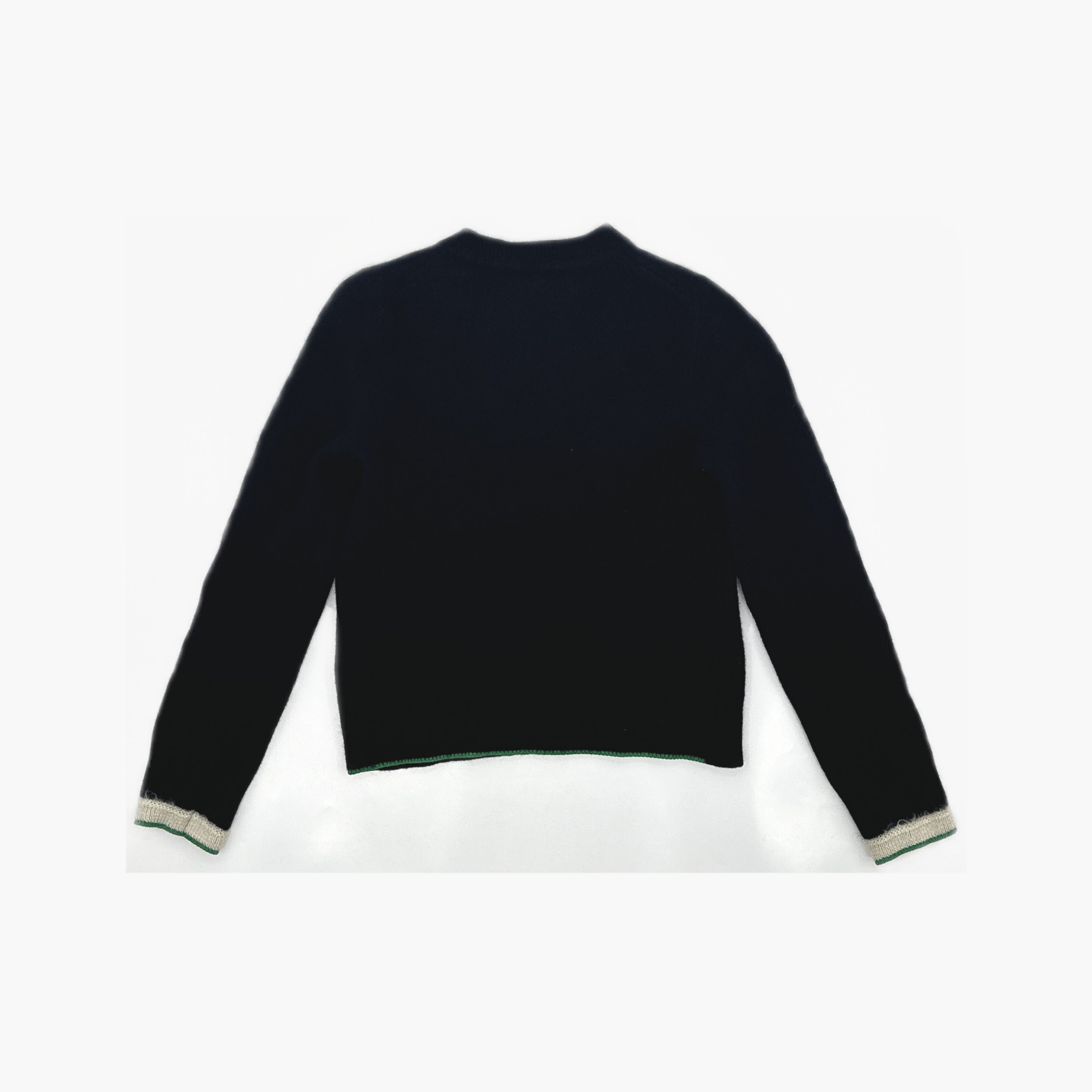Celine Celine Contrast Cuff Knit Sweater Size M Size M / US 6-8 / IT 42-44 - 2 Thumbnail