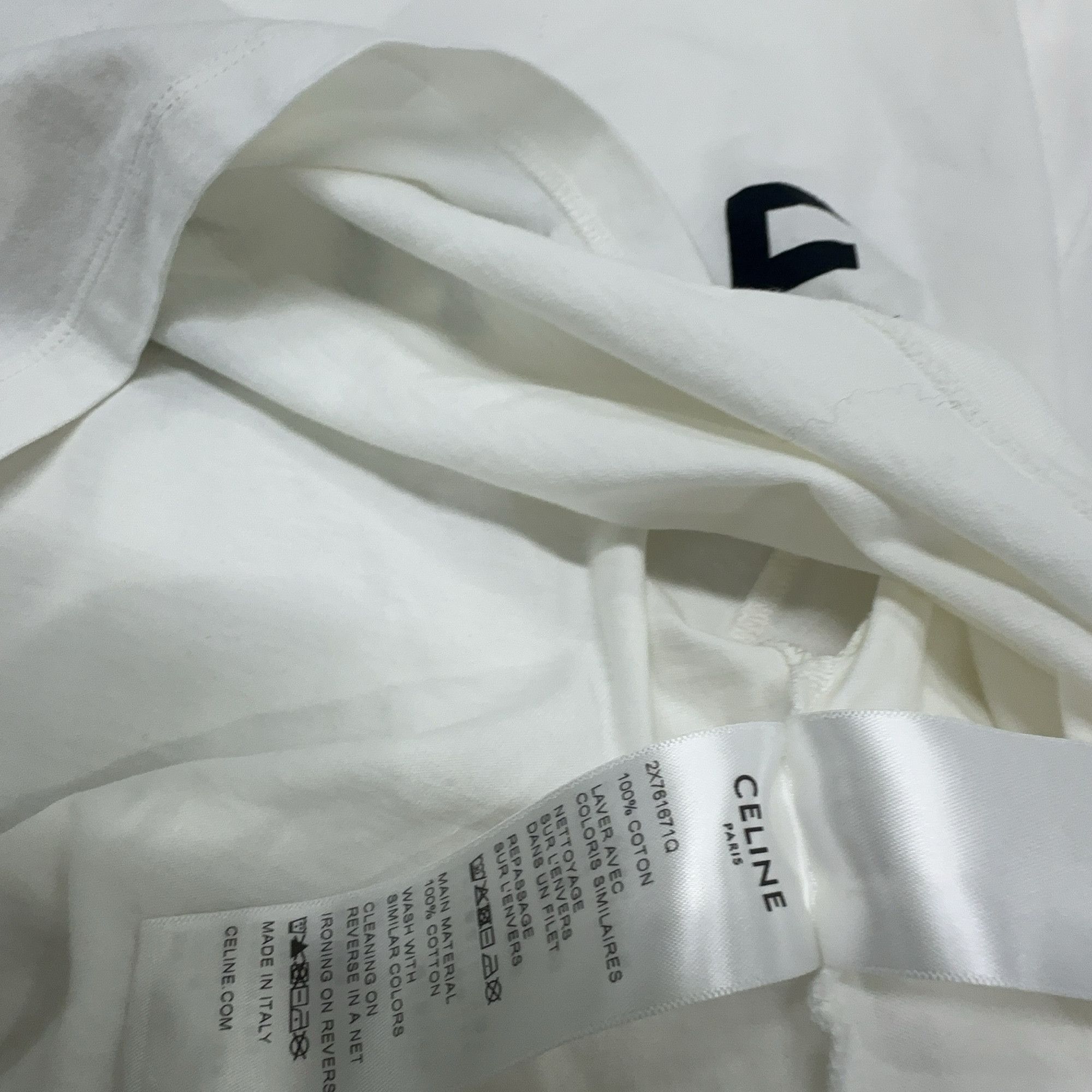 Celine Celine Logo Print T-Shirt Size M Size M / US 6-8 / IT 42-44 - 4 Thumbnail