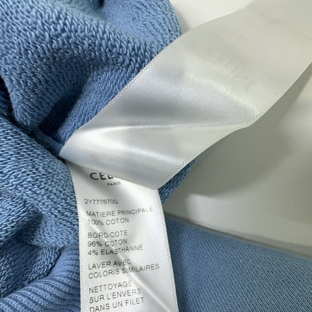 Celine Celine Triomphe Logo Sweatshirt XS Size XS / US 0-2 / IT 36-38 - 5 Thumbnail