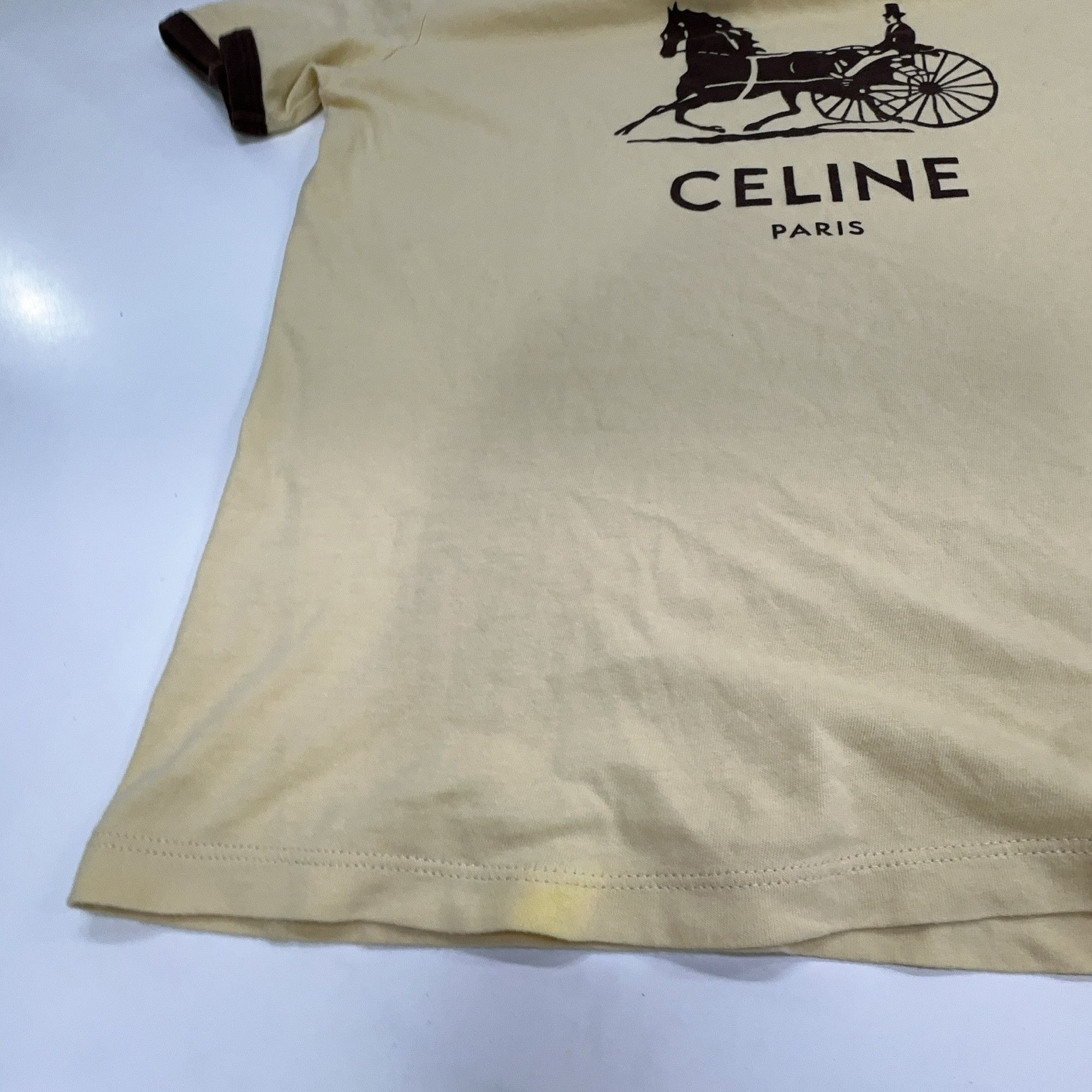 Celine CELINE Horse Graphic T-Shirt Size S Size S / US 4 / IT 40 - 7 Thumbnail