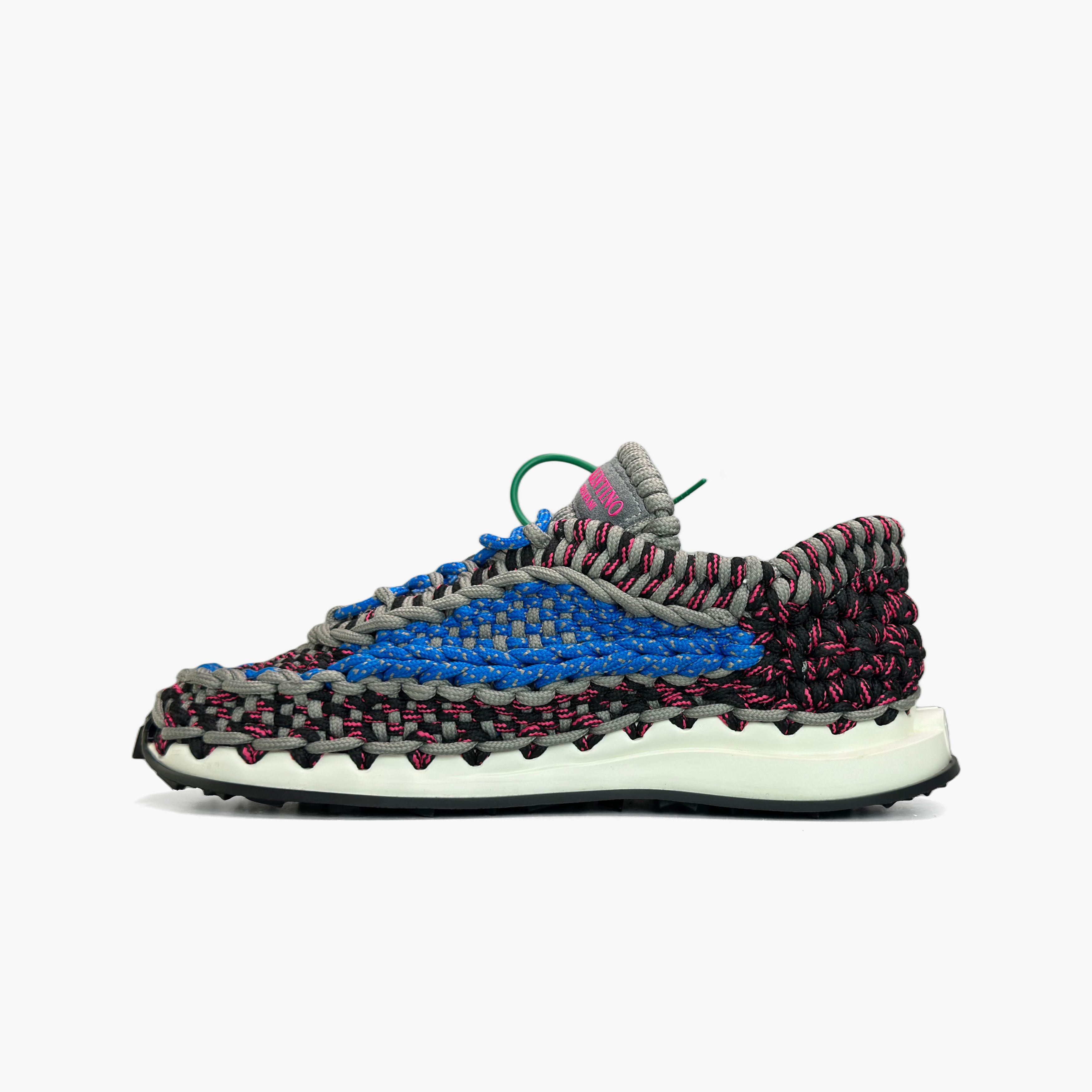 Valentino Valentino Garavani Crochet Low-Top Sneakers Size 8 Size US 8 / EU 41 - 3 Thumbnail