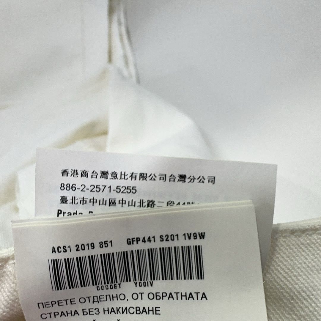 Prada Prada White Denim Jeans Size 26 Size US 26 / EU 42 - 5 Thumbnail