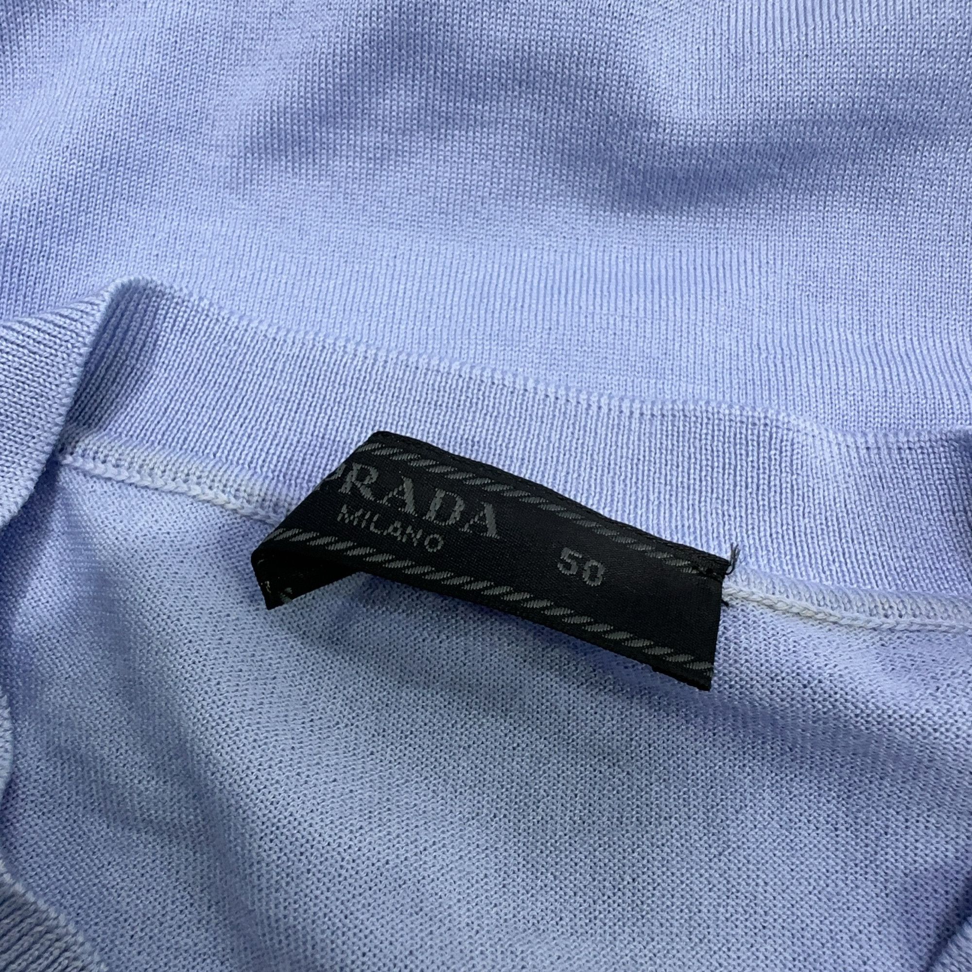 Prada Prada Logo Patch Sweater Size 50 Size US M / EU 48-50 / 2 - 3 Thumbnail