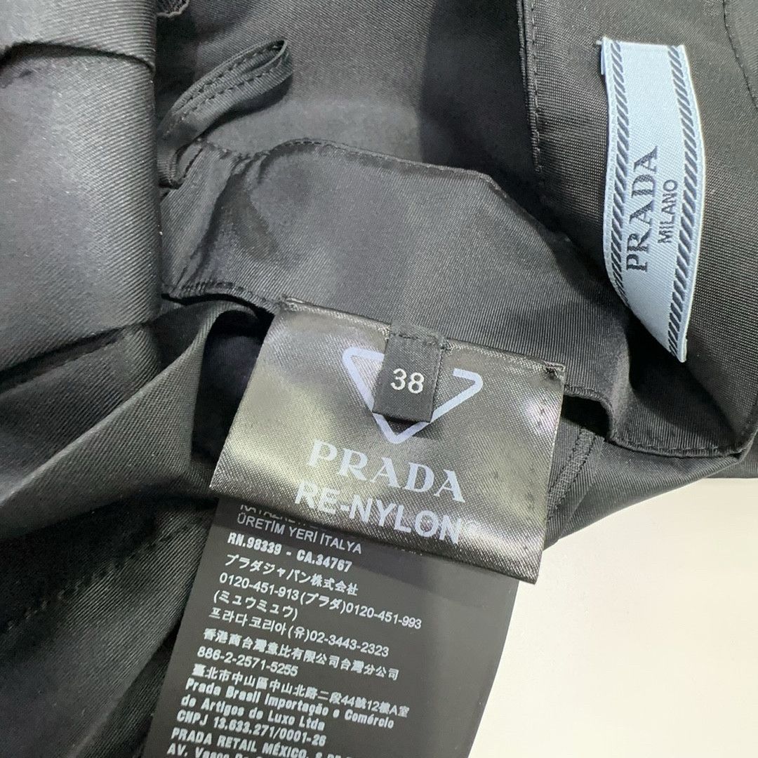 Prada PRADA Re-Nylon Pleated Mini Skirt IT 38 Size 26" / US 2 / IT 38 - 3 Thumbnail