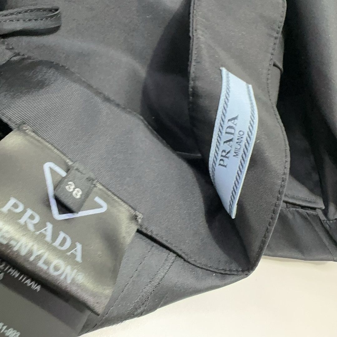 Prada PRADA Re-Nylon Pleated Mini Skirt IT 38 Size 26" / US 2 / IT 38 - 6 Thumbnail