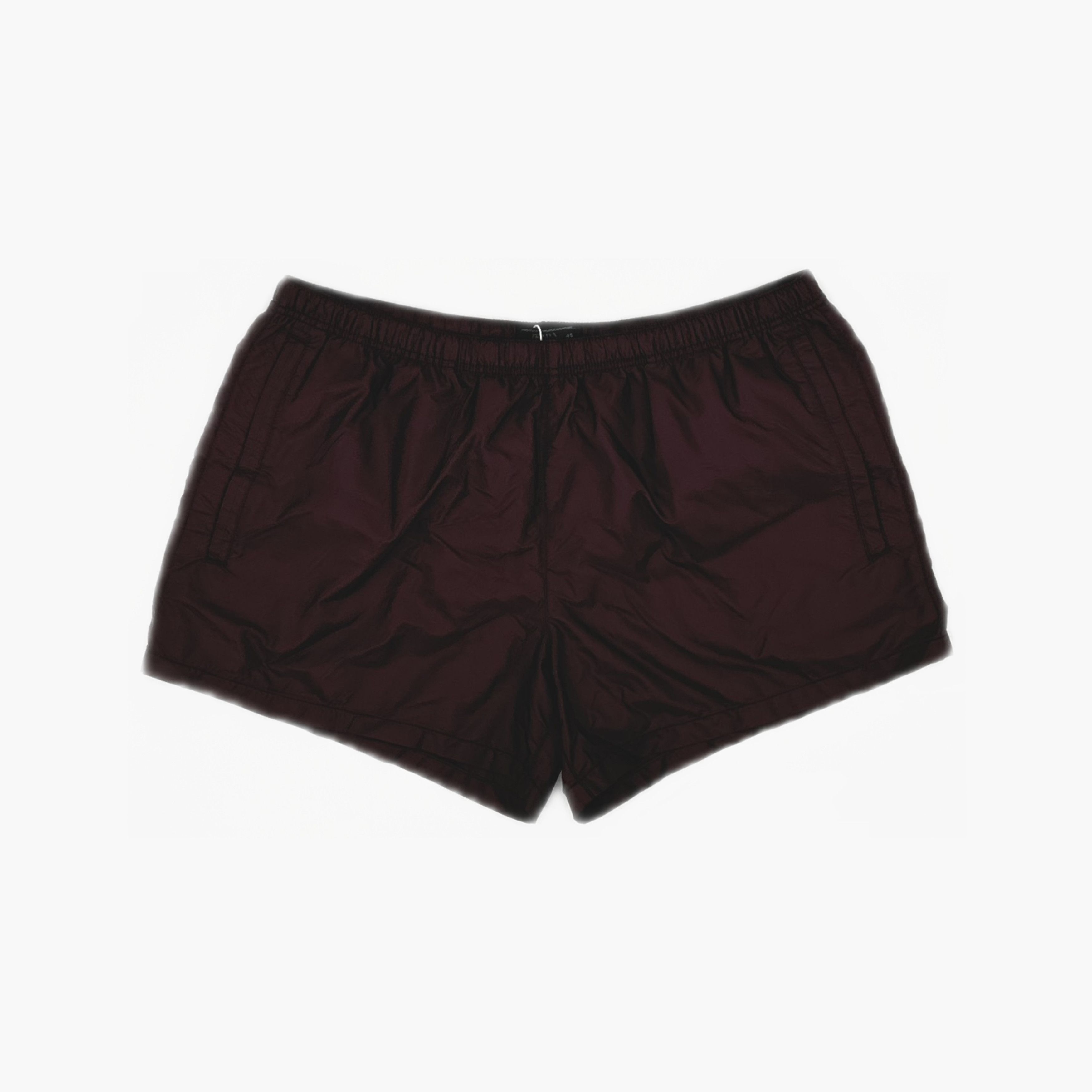 Prada PRADA Burgundy Nylon Shorts Size 32 Size US 32 / EU 48 - 2 Thumbnail