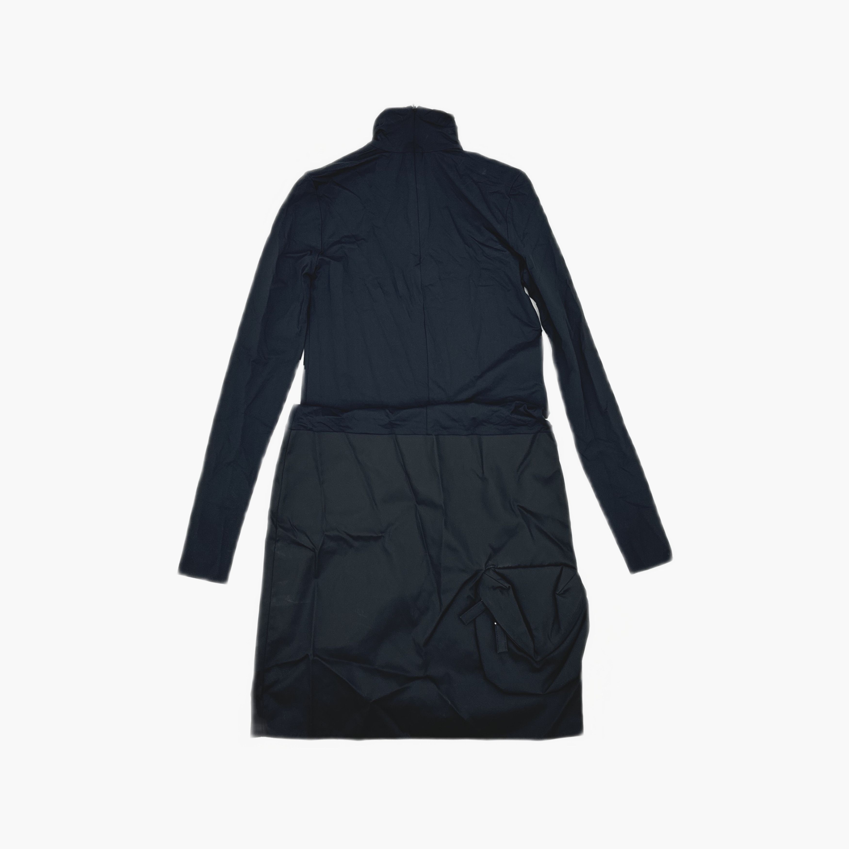 Prada Prada Re-Nylon Jersey Long Sleeve Dress Size 36 Size XS / US 0-2 / IT 36-38 - 2 Thumbnail