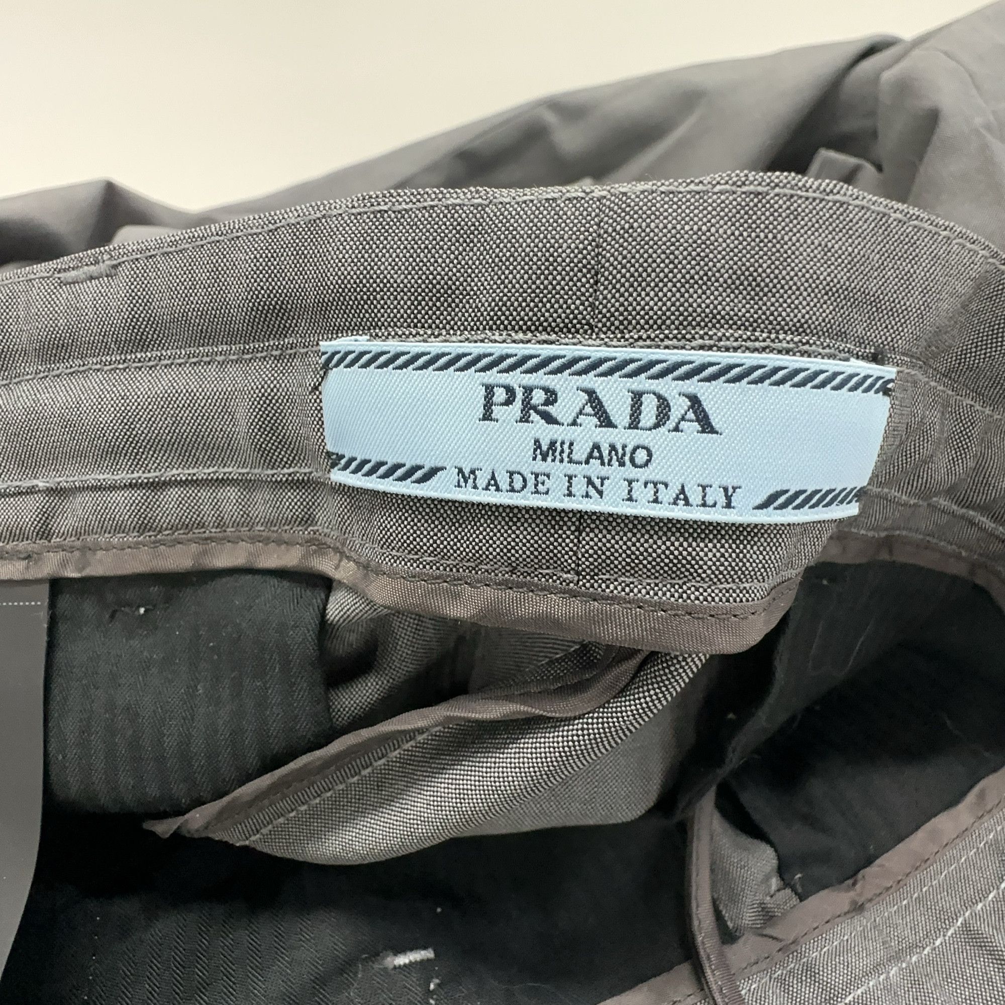 Prada Prada Gray Pants Size IT 40 Size 27" / US 4 / IT 40 - 3 Thumbnail