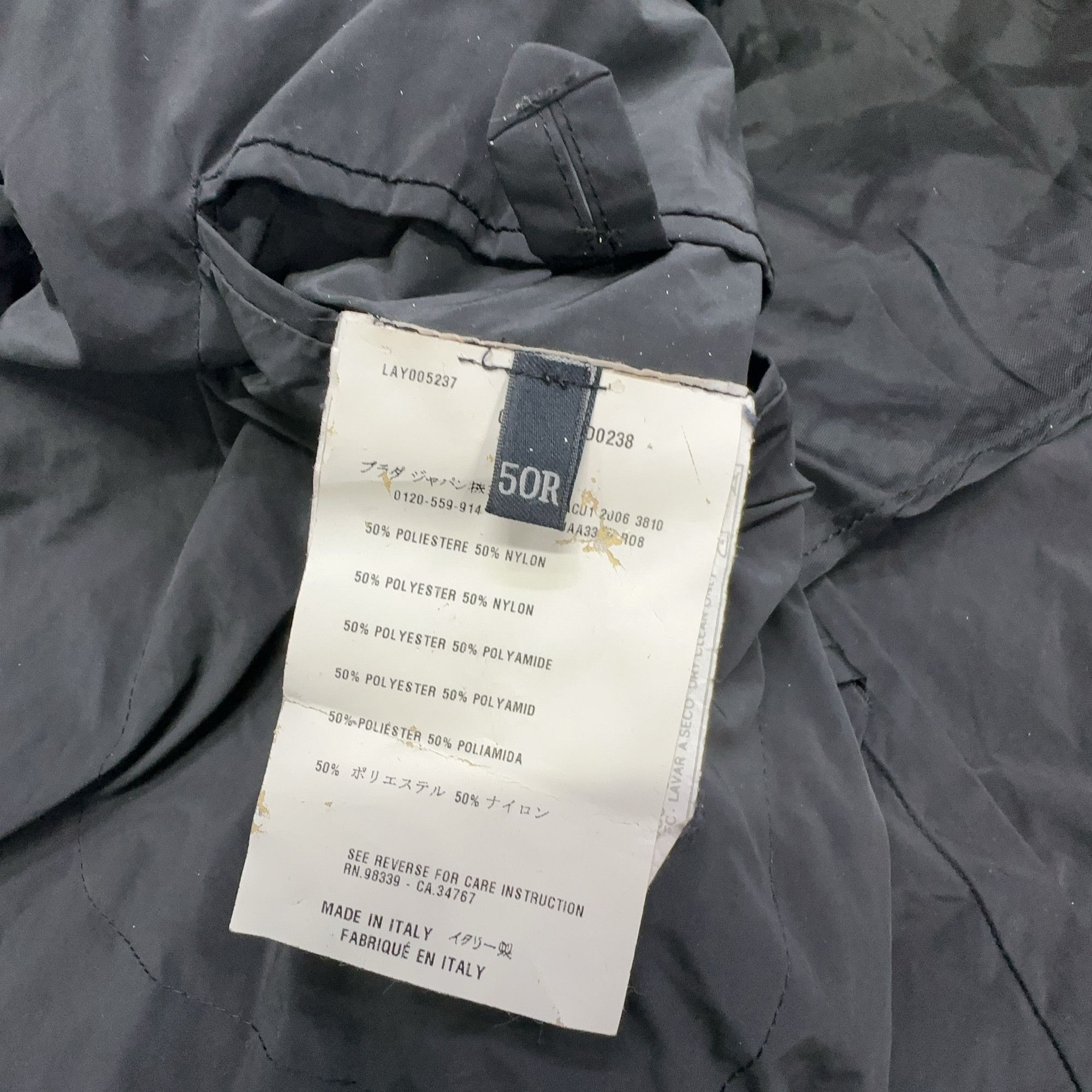 Prada Prada Black Lightweight Blazer Size M Size US M / EU 48-50 / 2 - 4 Thumbnail