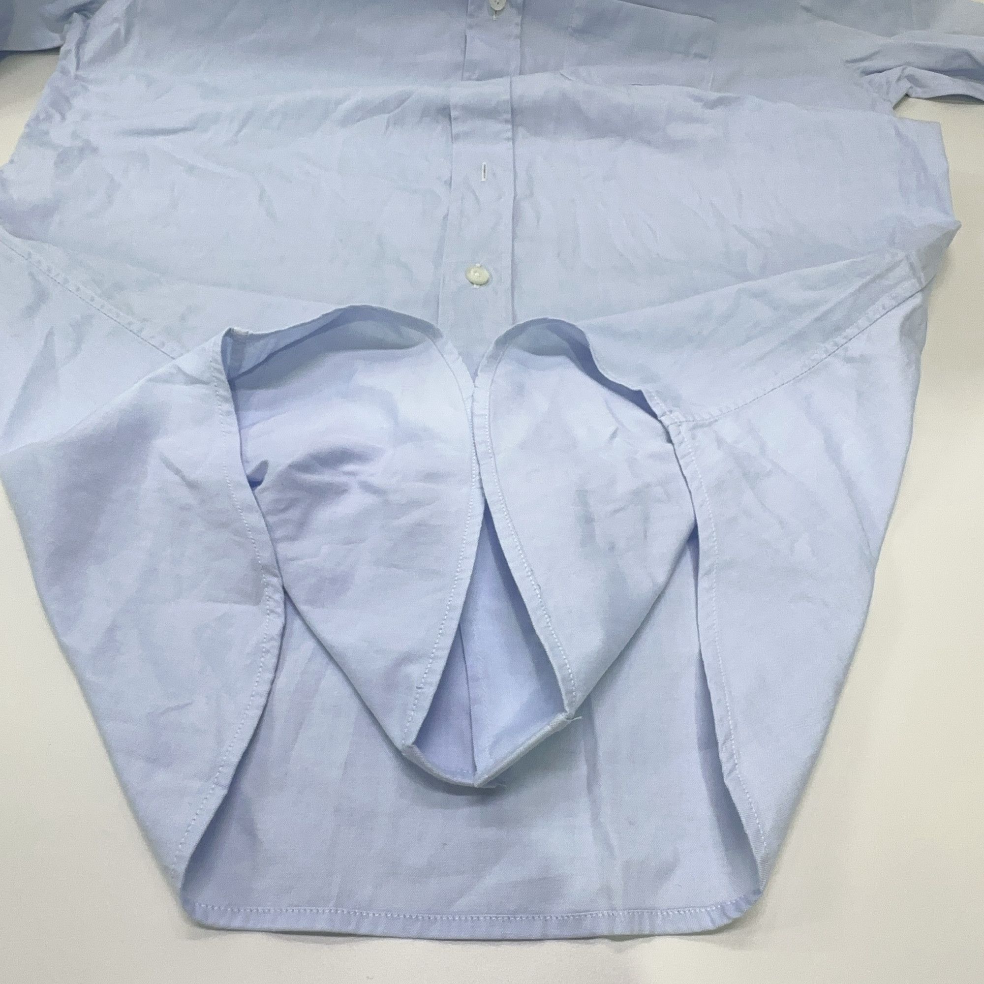 Prada Prada Light Blue Button Up Shirt Size M Size US XXS / EU 40 - 9 Thumbnail