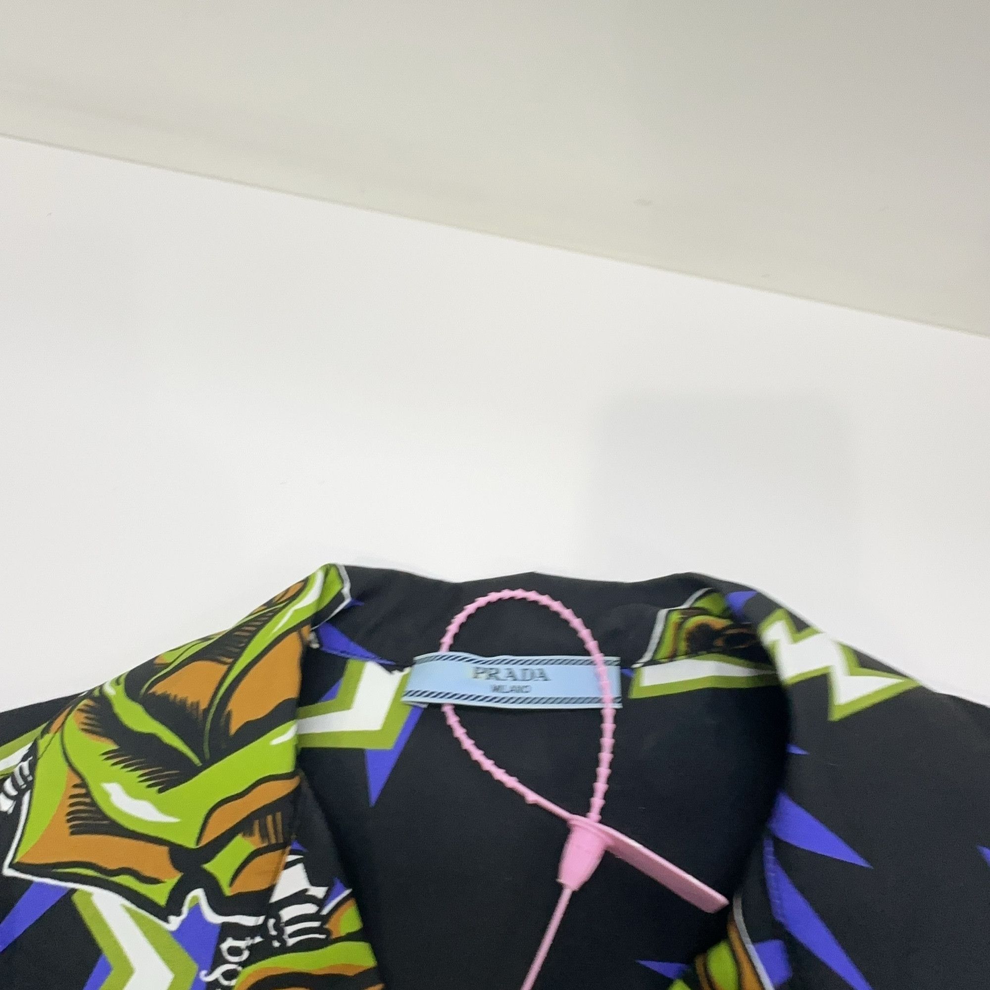 Prada Prada Rose Heart Print Button Up Shirt 38 Size XS / US 0-2 / IT 36-38 - 7 Thumbnail