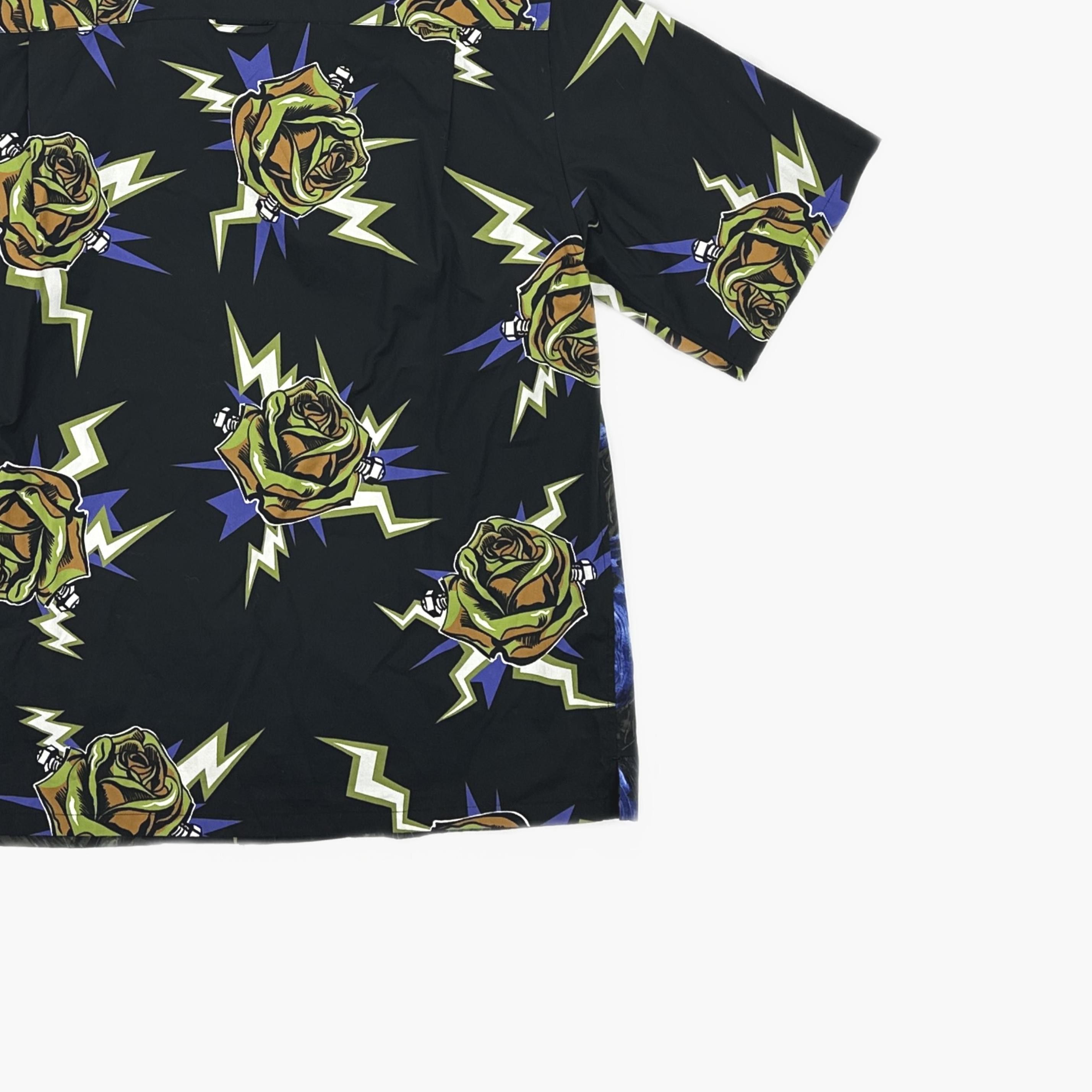 Prada Prada Rose Heart Print Button Up Shirt 38 Size XS / US 0-2 / IT 36-38 - 5 Thumbnail