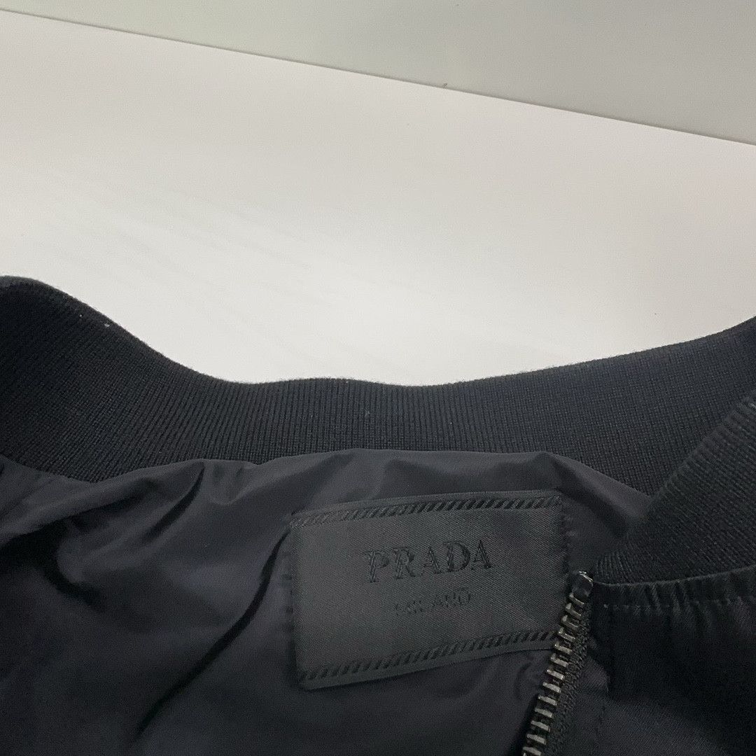 Prada Prada Re-Nylon Bomber Jacket Size XL Size US XL / EU 56 / 4 - 4 Thumbnail