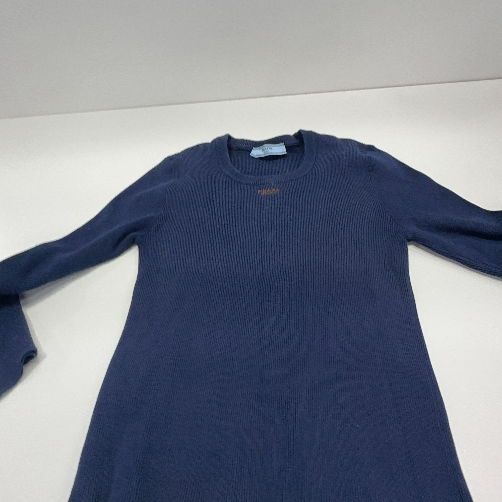 Prada Prada Embroidered Rib-Knit Sweater Size 38 Size XS / US 0-2 / IT 36-38 - 7 Thumbnail
