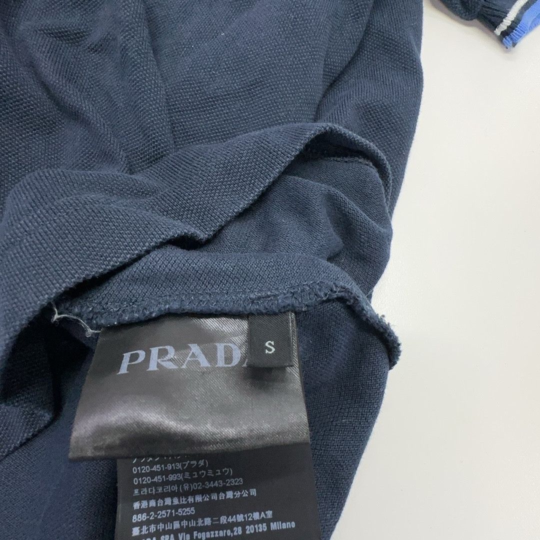 Prada Prada Logo Polo Shirt Size S Size US S / EU 44-46 / 1 - 3 Thumbnail