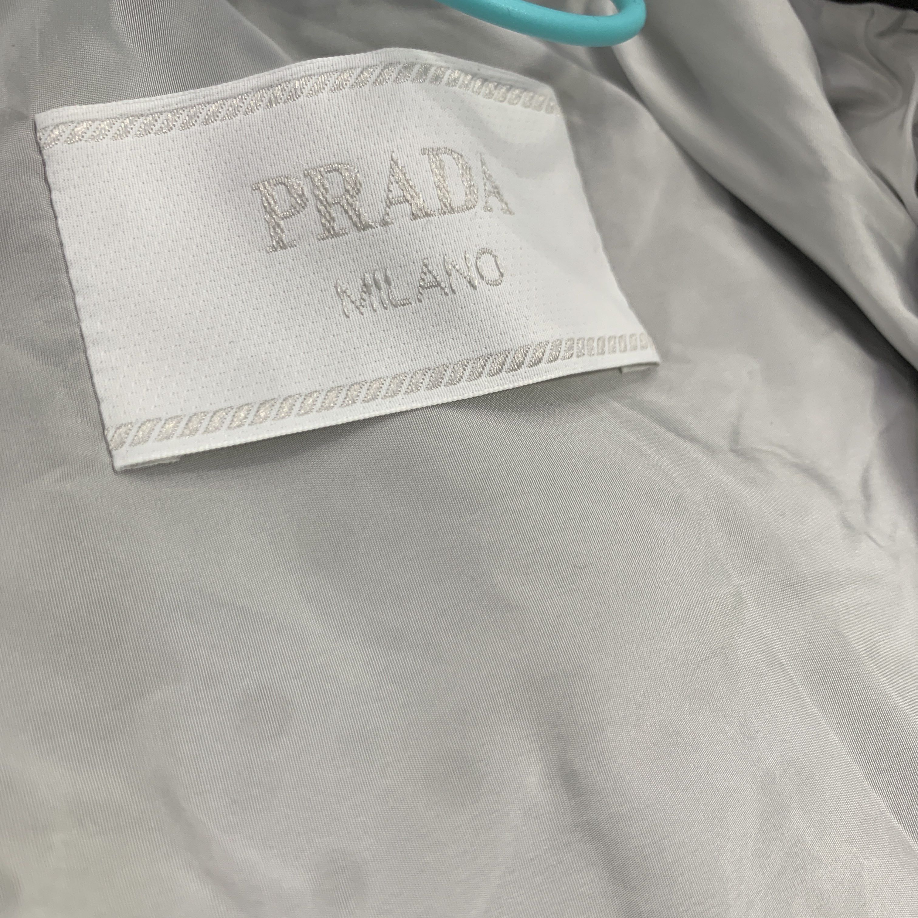 Prada Prada Re-Nylon Zip Up Jacket Size XL Size US XL / EU 56 / 4 - 2 Thumbnail
