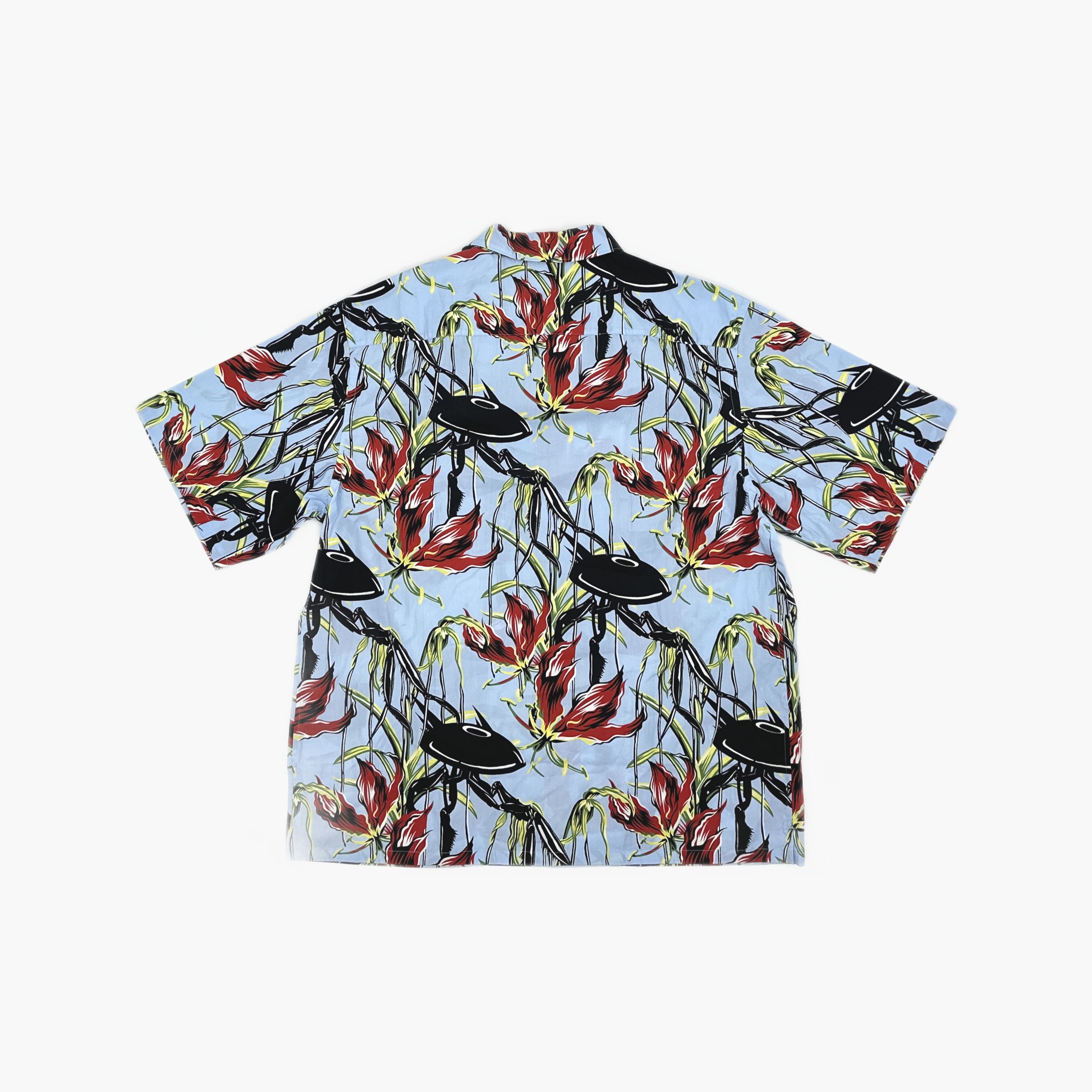 Prada PRADA Floral Print Short Sleeve Shirt L Size US L / EU 52-54 / 3 - 2 Thumbnail