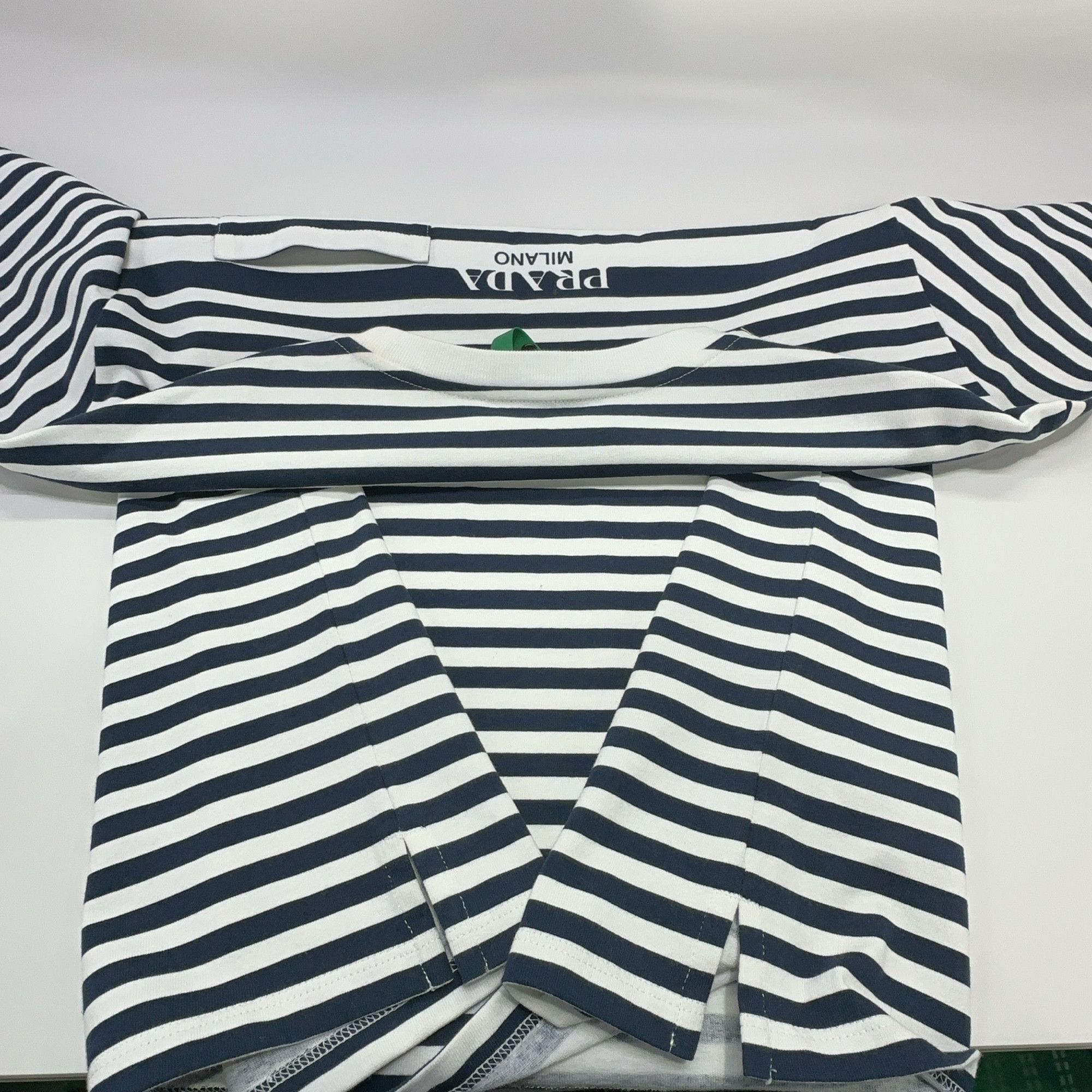 Prada Prada Striped Pocket T-Shirt Size S Size S / US 4 / IT 40 - 9 Thumbnail
