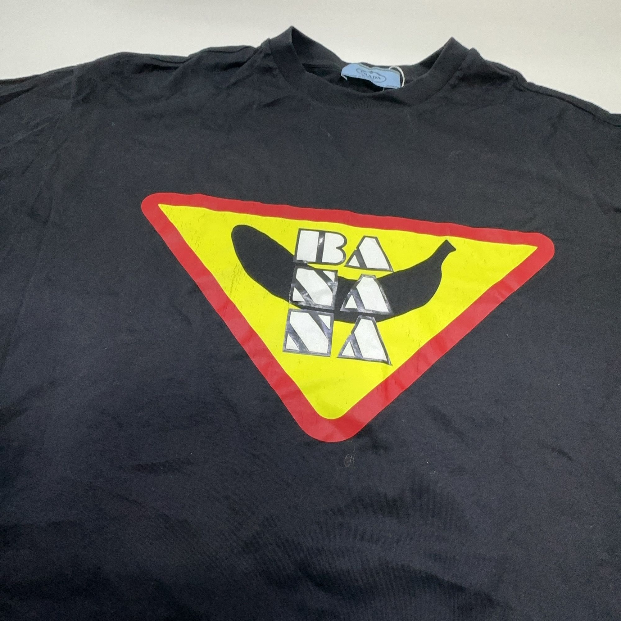 Prada Prada Banana Graphic T-Shirt Size M Size US M / EU 48-50 / 2 - 6 Thumbnail