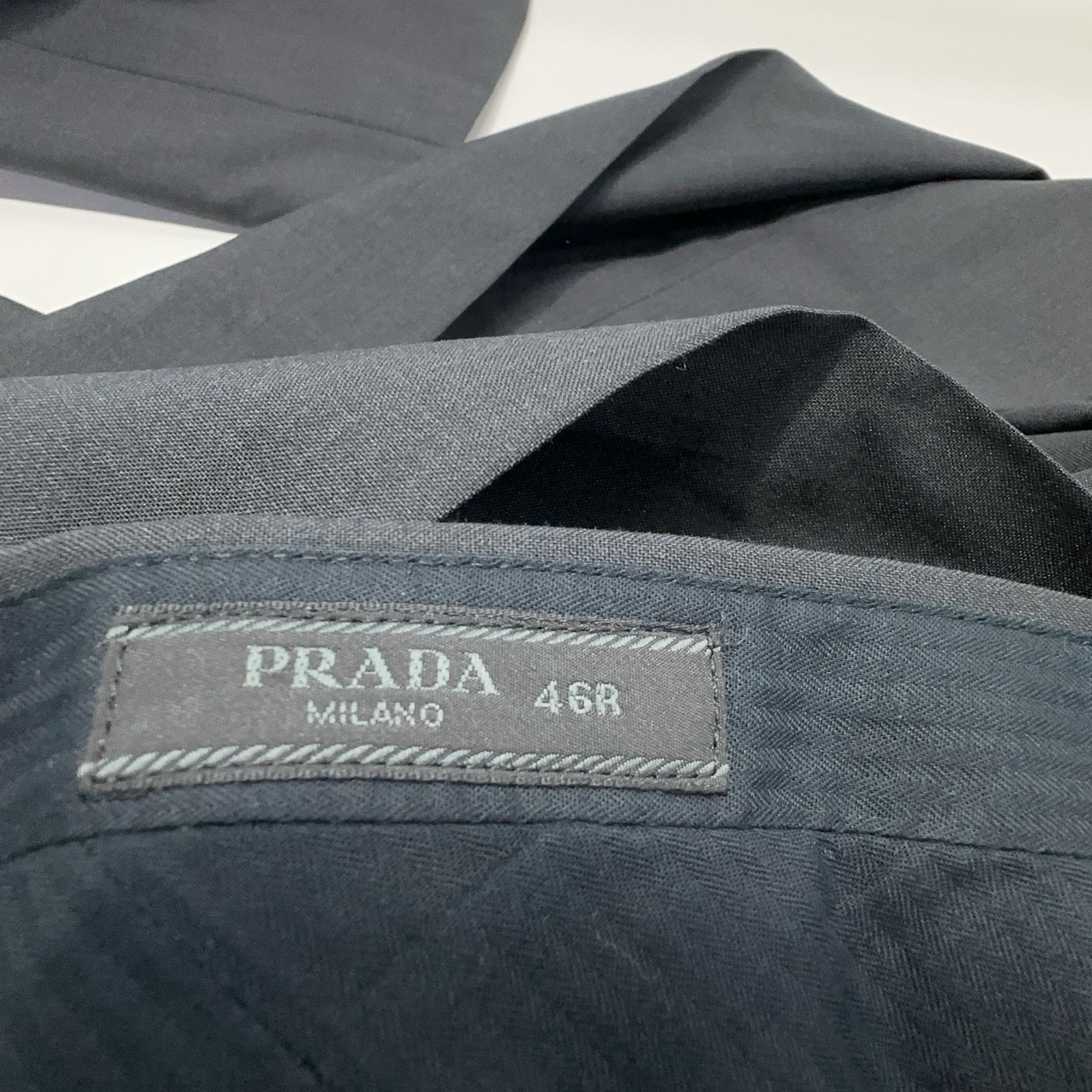 Prada Prada Black Suit Size 36R Size 36R - 9 Thumbnail