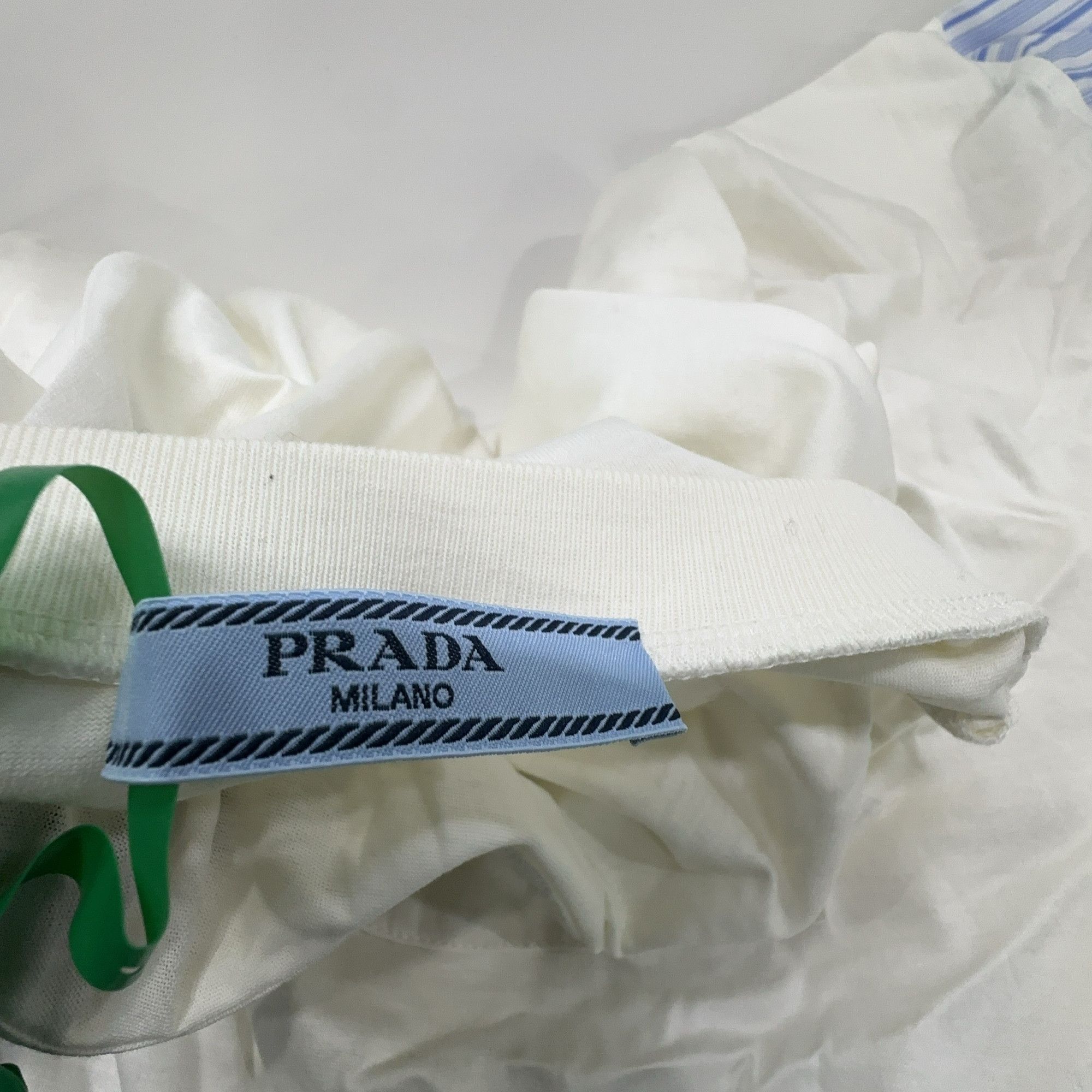 Prada Prada Logo Patch Colorblock Mini Dress Size XS Size XS / US 0-2 / IT 36-38 - 3 Thumbnail