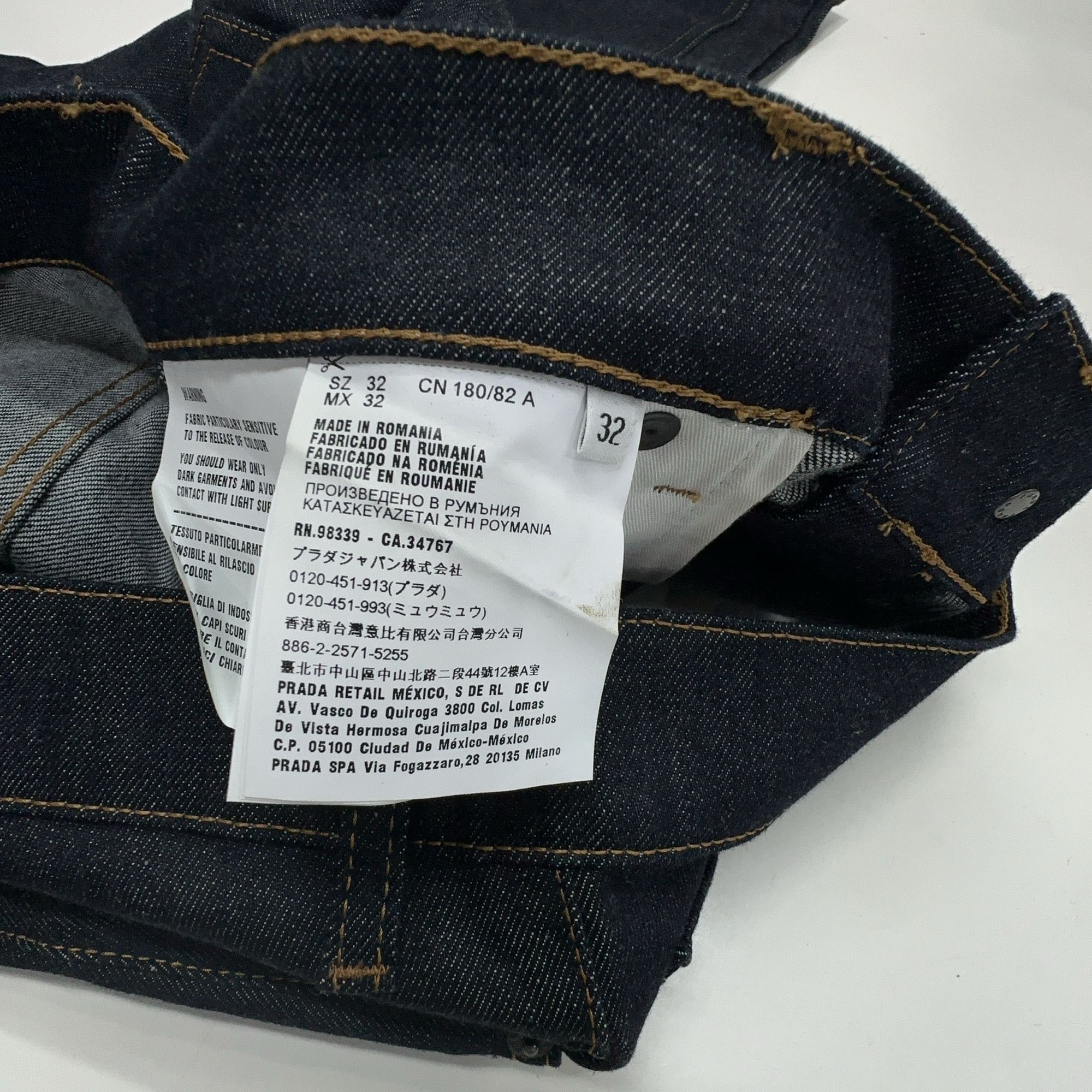 Prada Prada Denim Jeans Size 32 Size US 32 / EU 48 - 3 Thumbnail