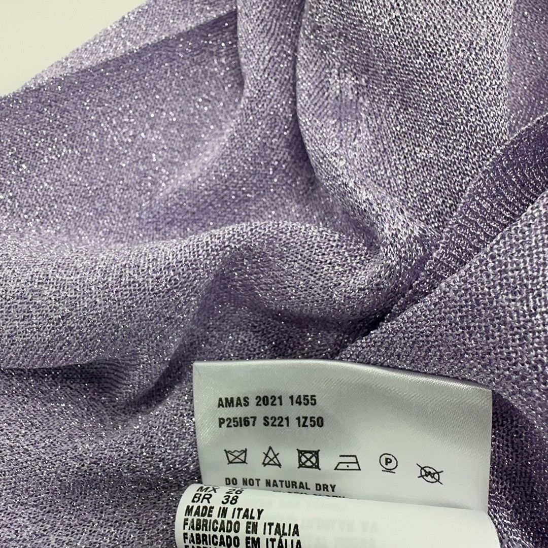 Prada Prada Purple V-Neck Cardigan Size 40 Size S / US 4 / IT 40 - 5 Thumbnail