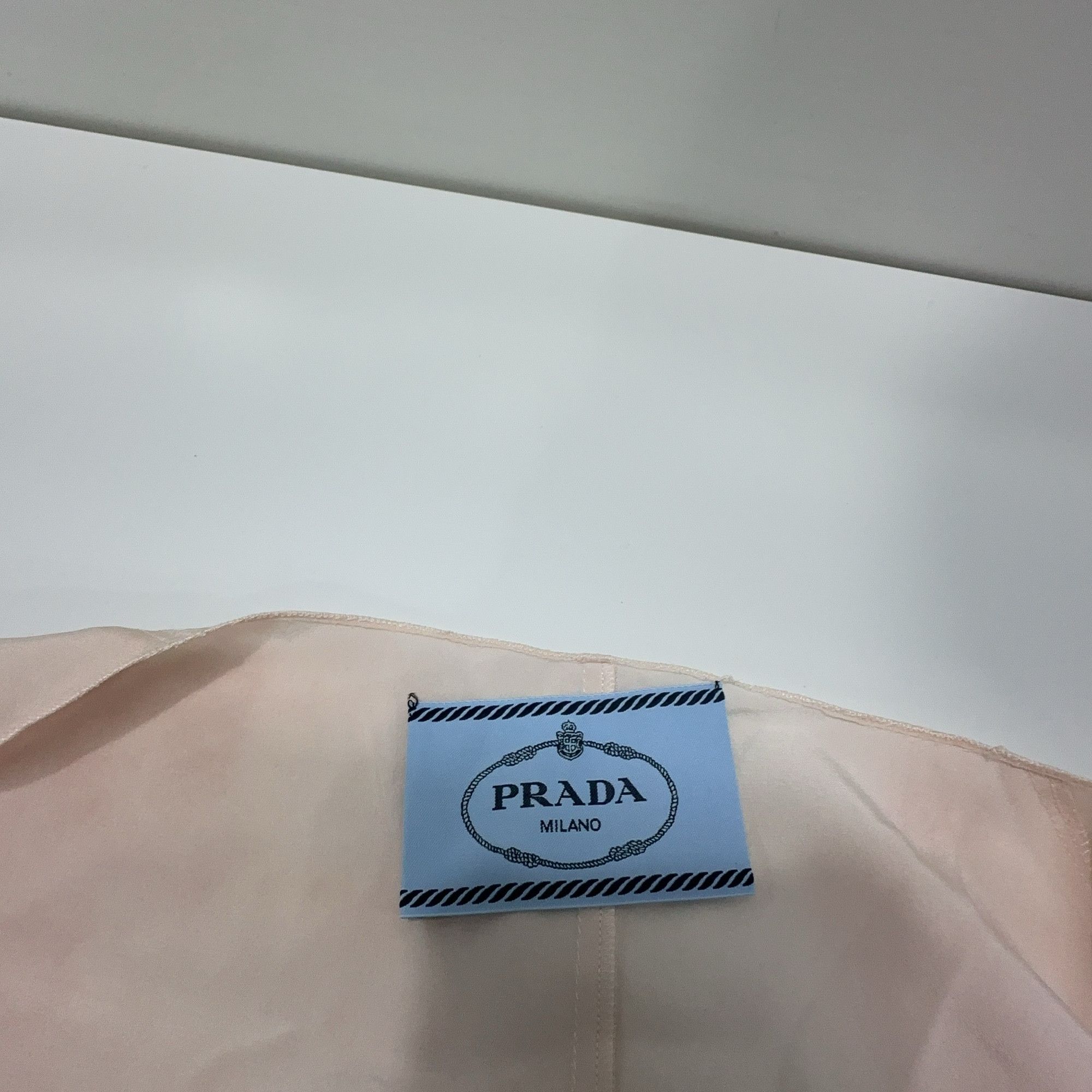 Prada Prada Silk V-Neck Midi Dress Size 38 Size XS / US 0-2 / IT 36-38 - 3 Thumbnail