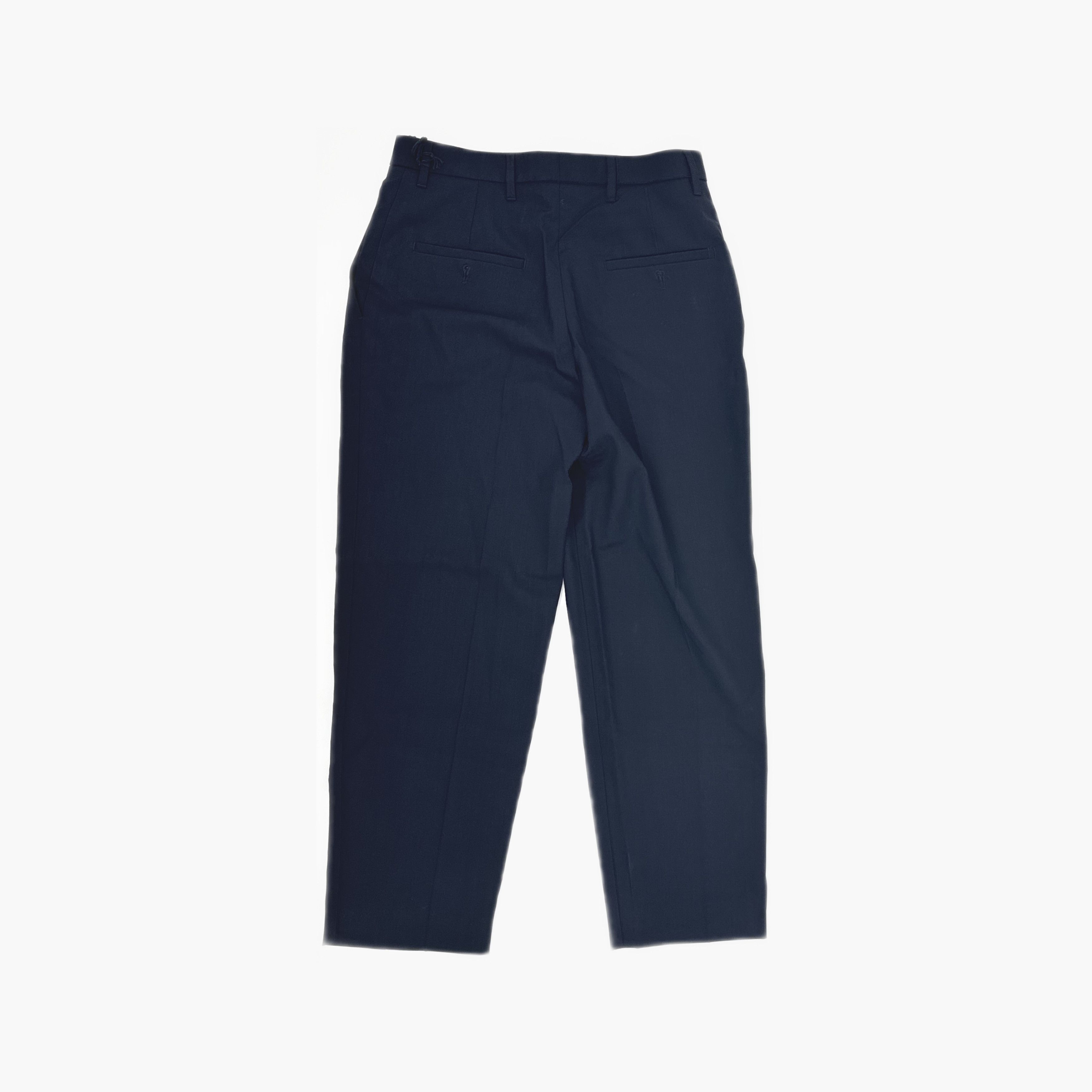 Prada Prada Blue Wool Pants Size 38 Size 26" / US 2 / IT 38 - 2 Thumbnail