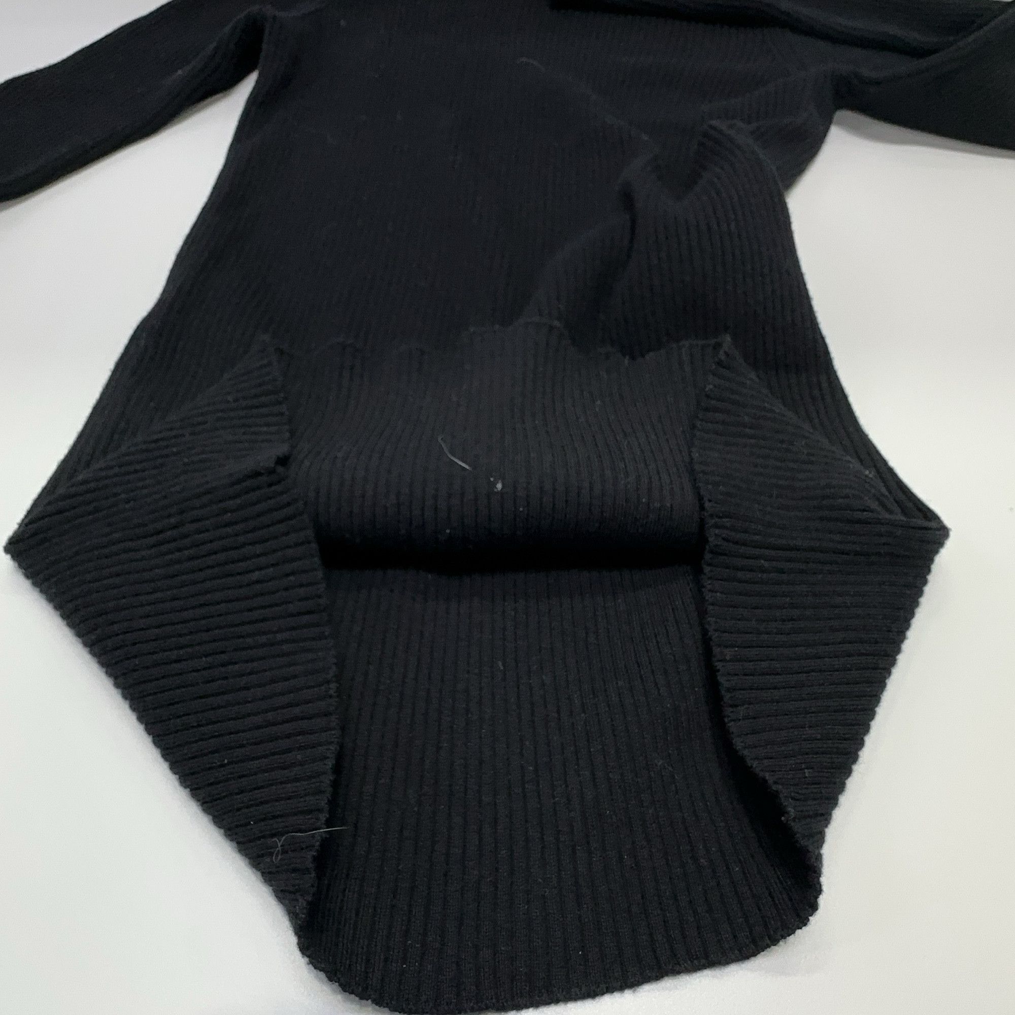 Prada Prada Black Ribbed Knit Sweater Size 38 Size XS / US 0-2 / IT 36-38 - 9 Thumbnail