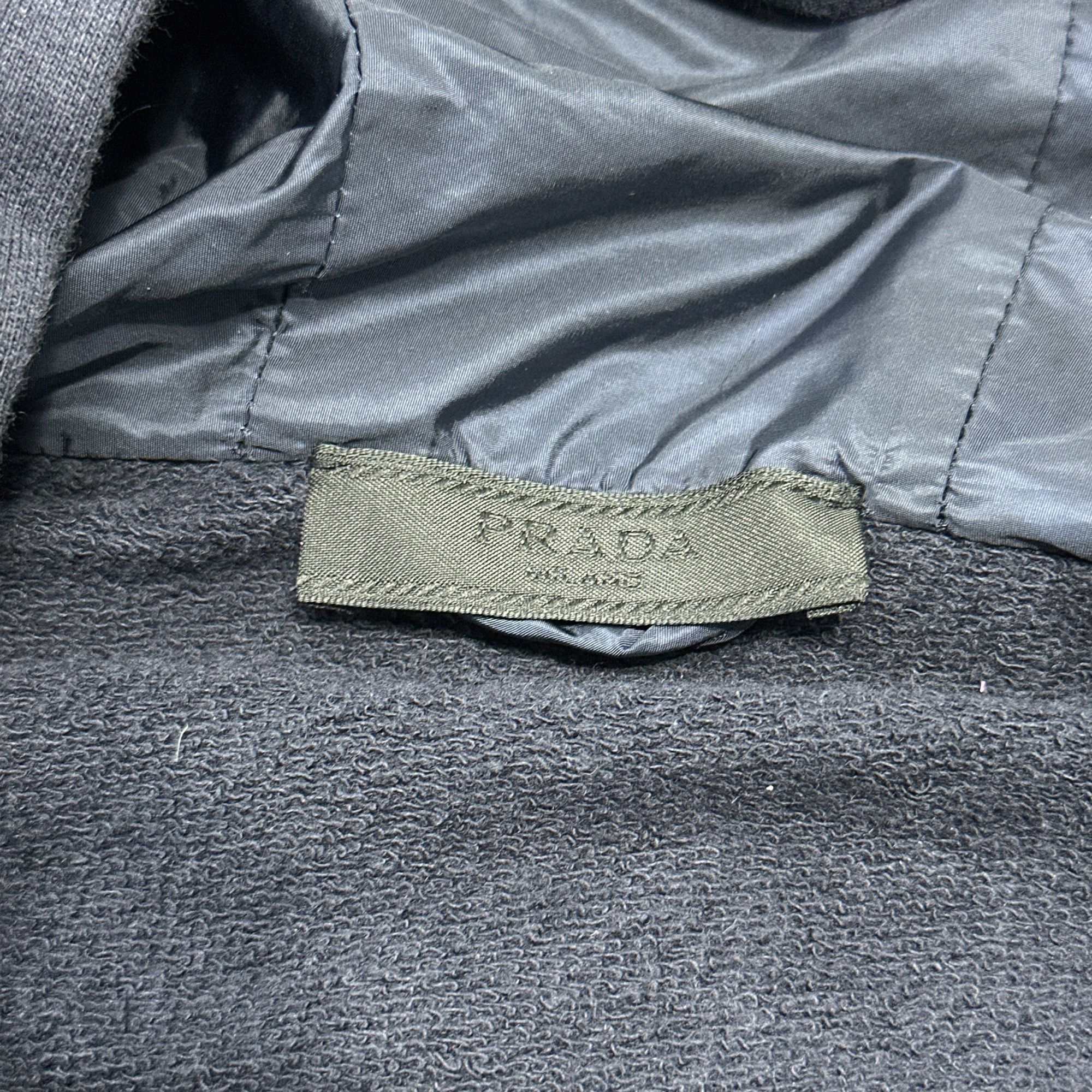 Prada Prada Quilted Hybrid Zip-Up Hoodie Size S Size US S / EU 44-46 / 1 - 3 Thumbnail