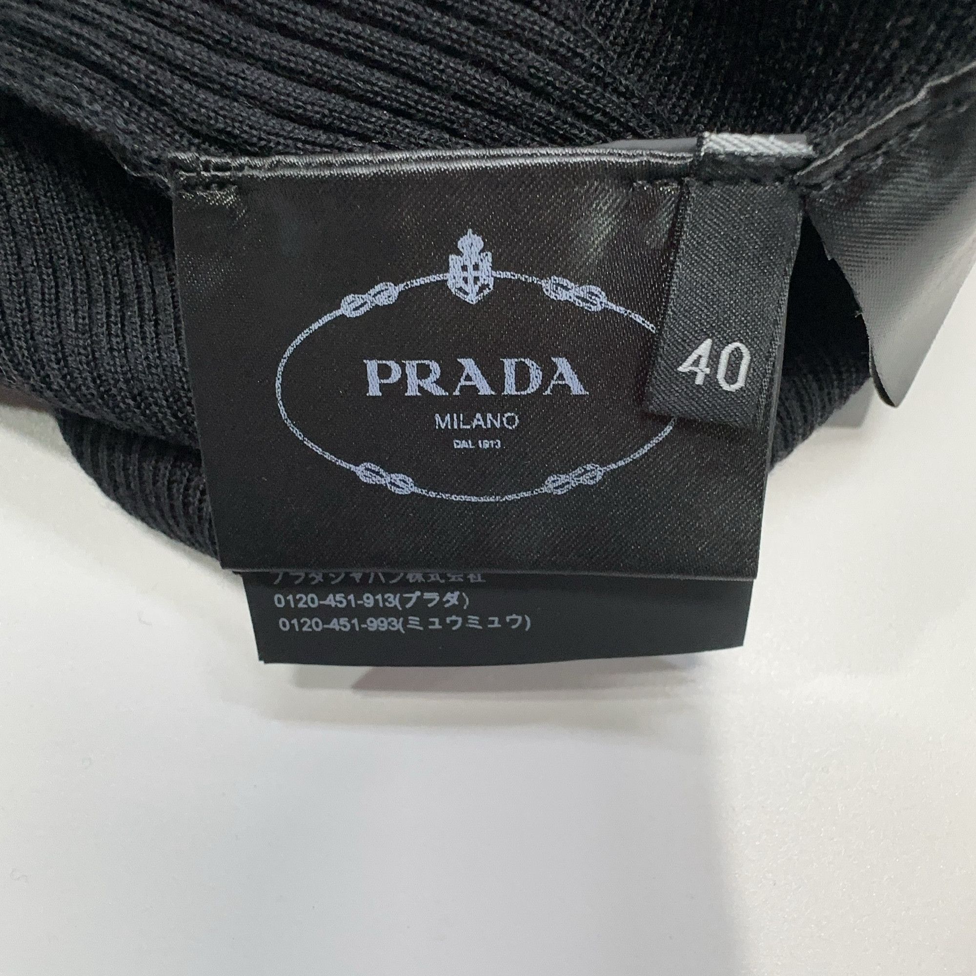 Prada Prada Ribbed Turtleneck Sweater Size 40 Size S / US 4 / IT 40 - 5 Thumbnail